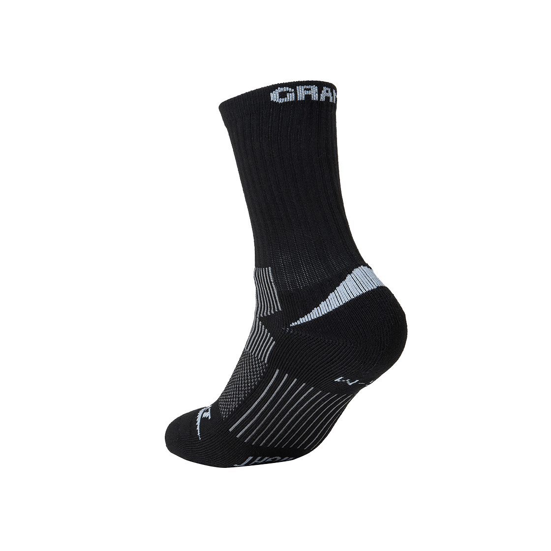제로그램 트레일하이커 에어로쿨 컴프레션 로고 삭스(Zerogram Trailhiker Aerocool Compression Logo Socks Black) - 2