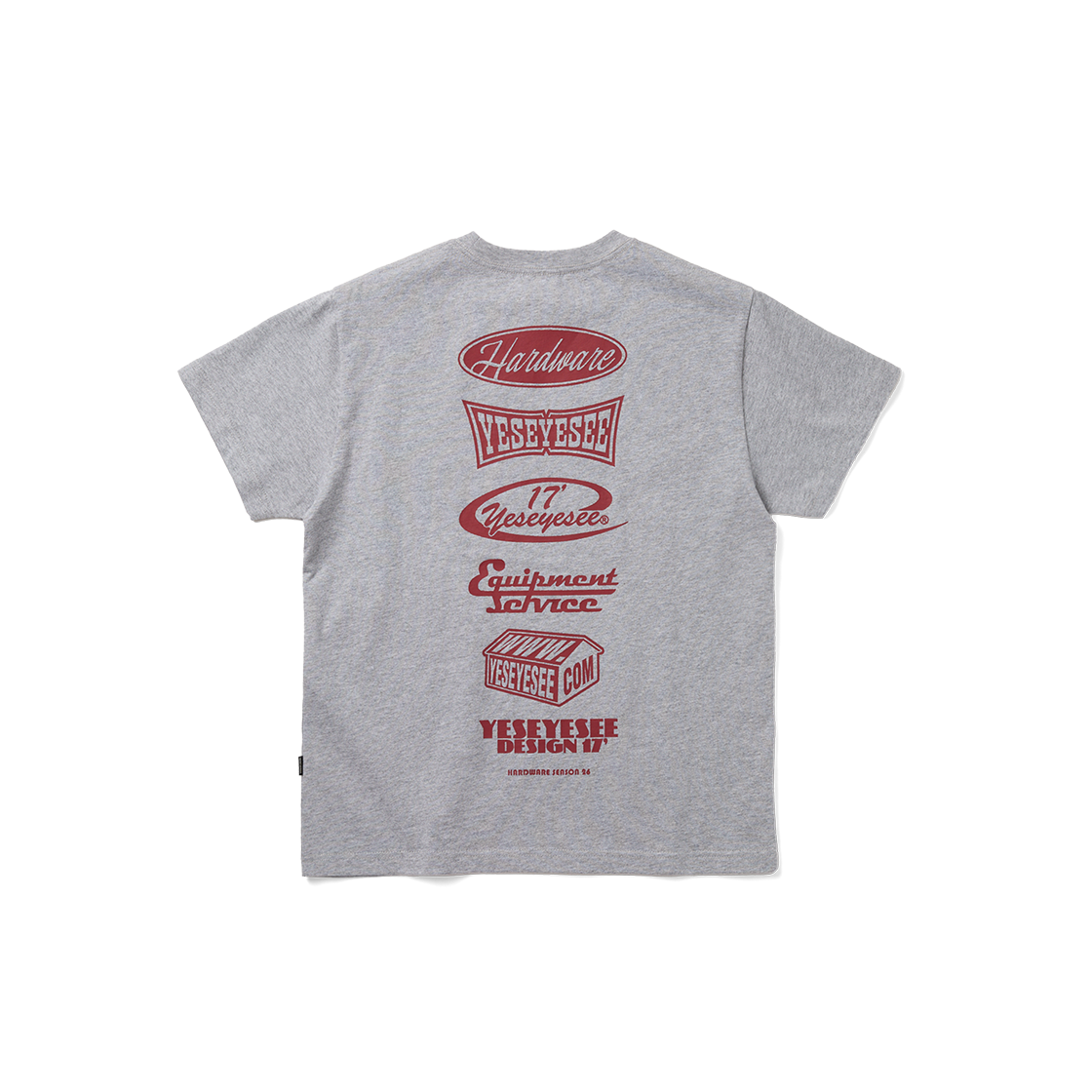 [더블적립] 예스아이씨 예스 하드웨어 티셔츠 그레이([더블적립] YESEYESEE Y.E.S Hardware Tee Grey) - 2