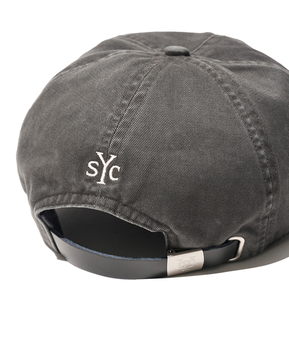 [예약 배송] 선데이세레머니 SY 로고 패널 뉴코튼 캡 - 차콜([예약 배송] Sunday Ceremony Sy Logo 5 Panel New Cotton Cap - Charcoal) - 5