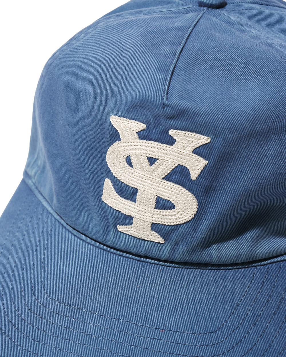 [예약 배송] 선데이세레머니 SY 로고 패널 뉴코튼 캡 - 블루([예약 배송] Sunday Ceremony Sy Logo 5 Panel New Cotton Cap - Blue) - 4