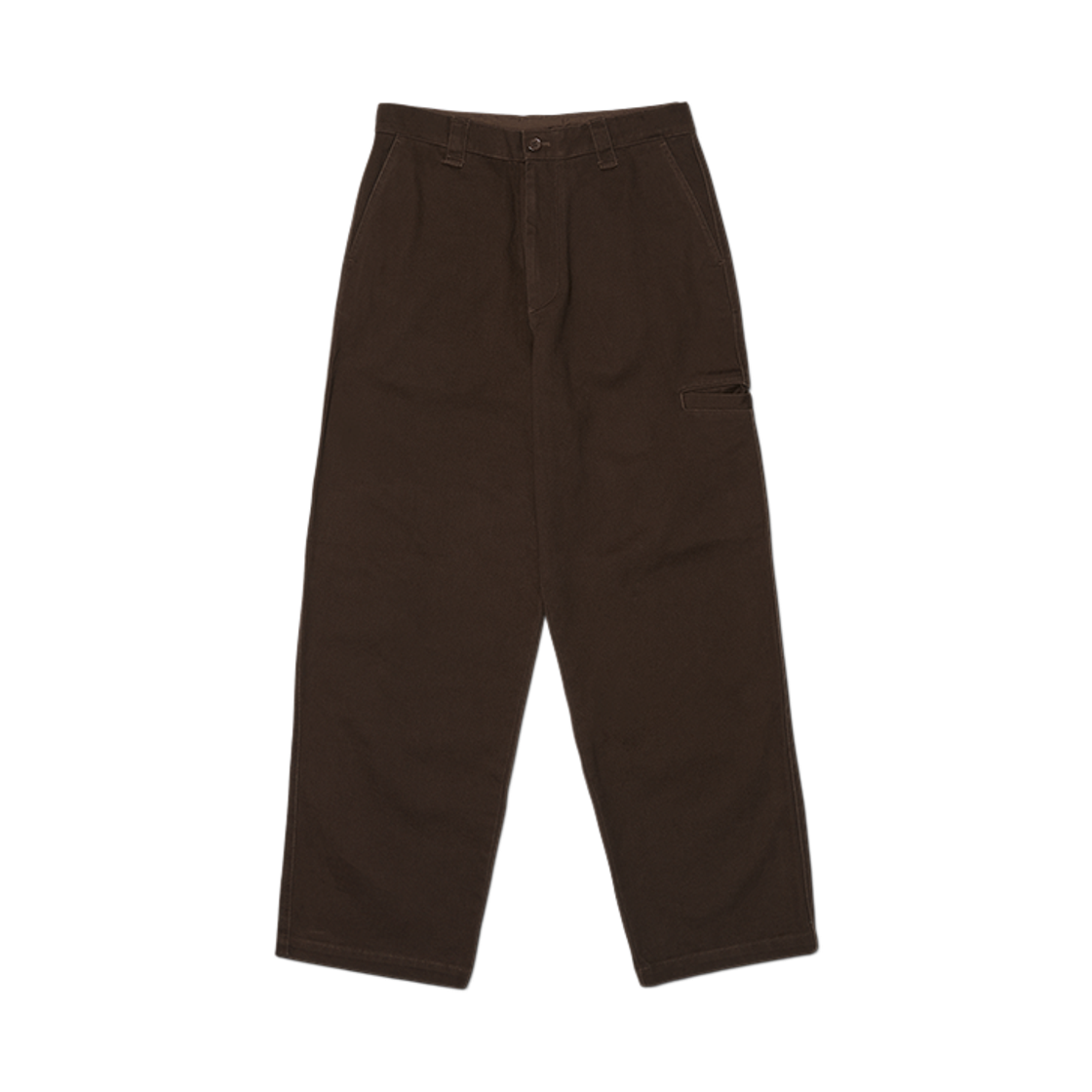 NMSS62PT06DBR NOMANUAL Heavy Cotton Work Pants Dark Brown
