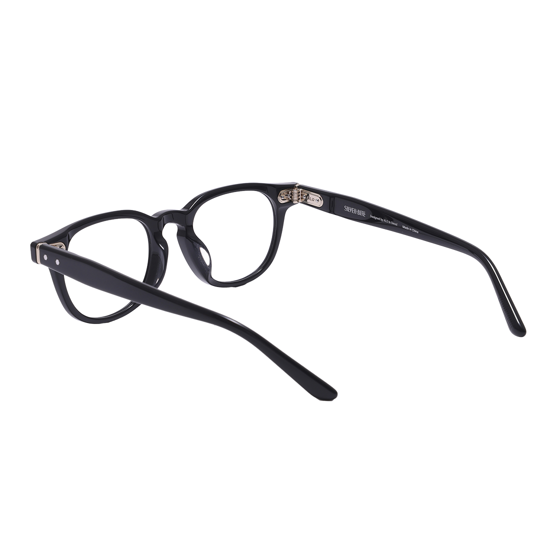 알로아이웨어 [SILVERBITE] SBG7604 0909G 아세테이트 뿔테 블랙 안경테(ALO EYEWEAR [SILVERBITE] SBG7604 0909G acetate black eyeglass frame) - 3