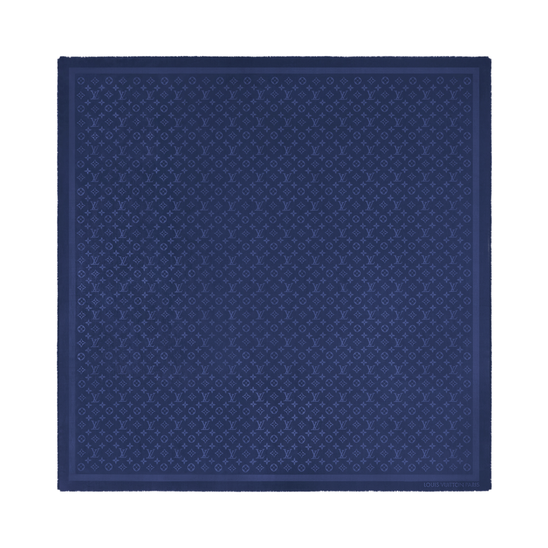 M97494 (W) Louis Vuitton Monogram Classic Shawl S00 Bleu Marine