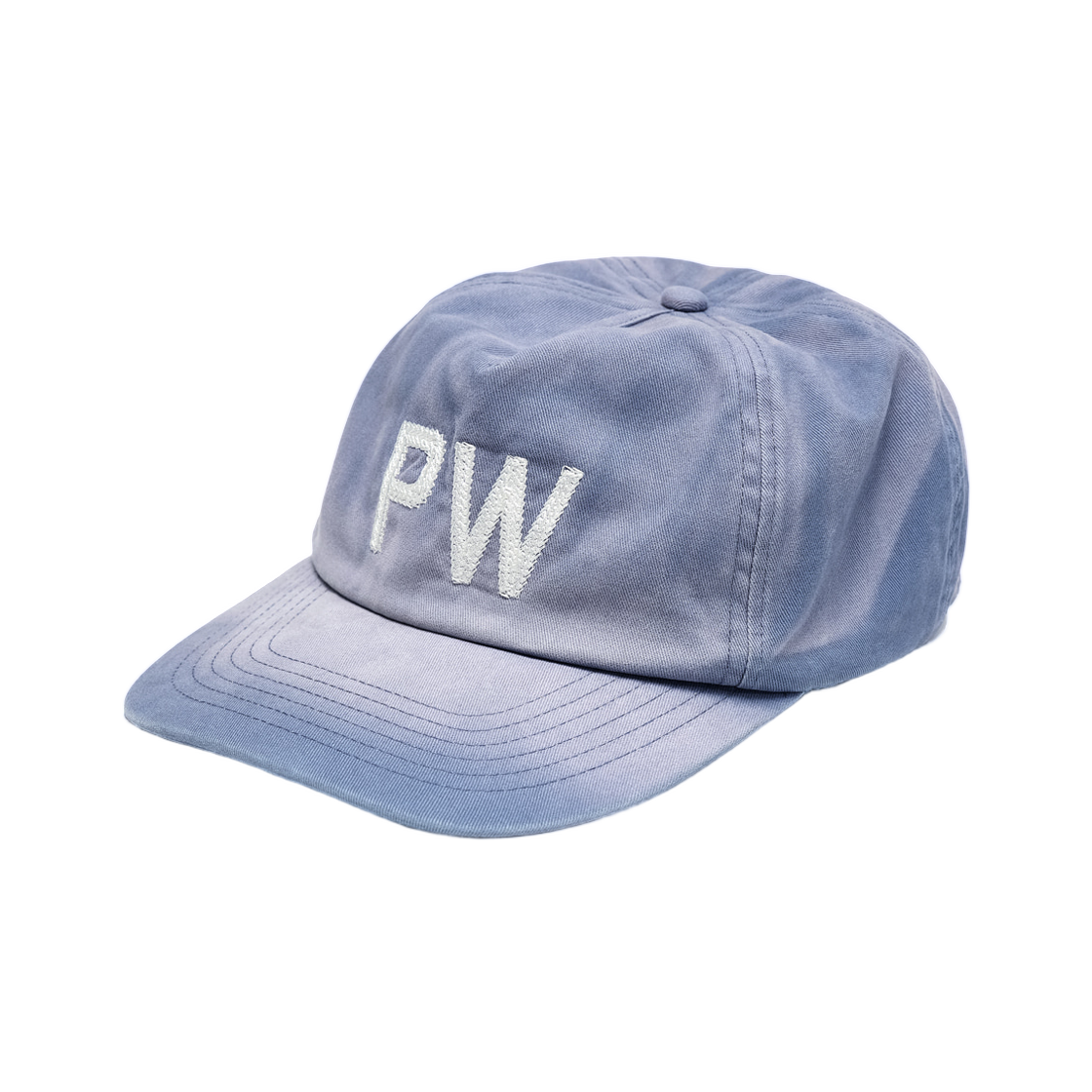 (W) 파르티멘토 PW 자수 그랜대드 캡 빈티지 블루((W) Partimento PW Embroidery Grandad Cap Vintage Blue)