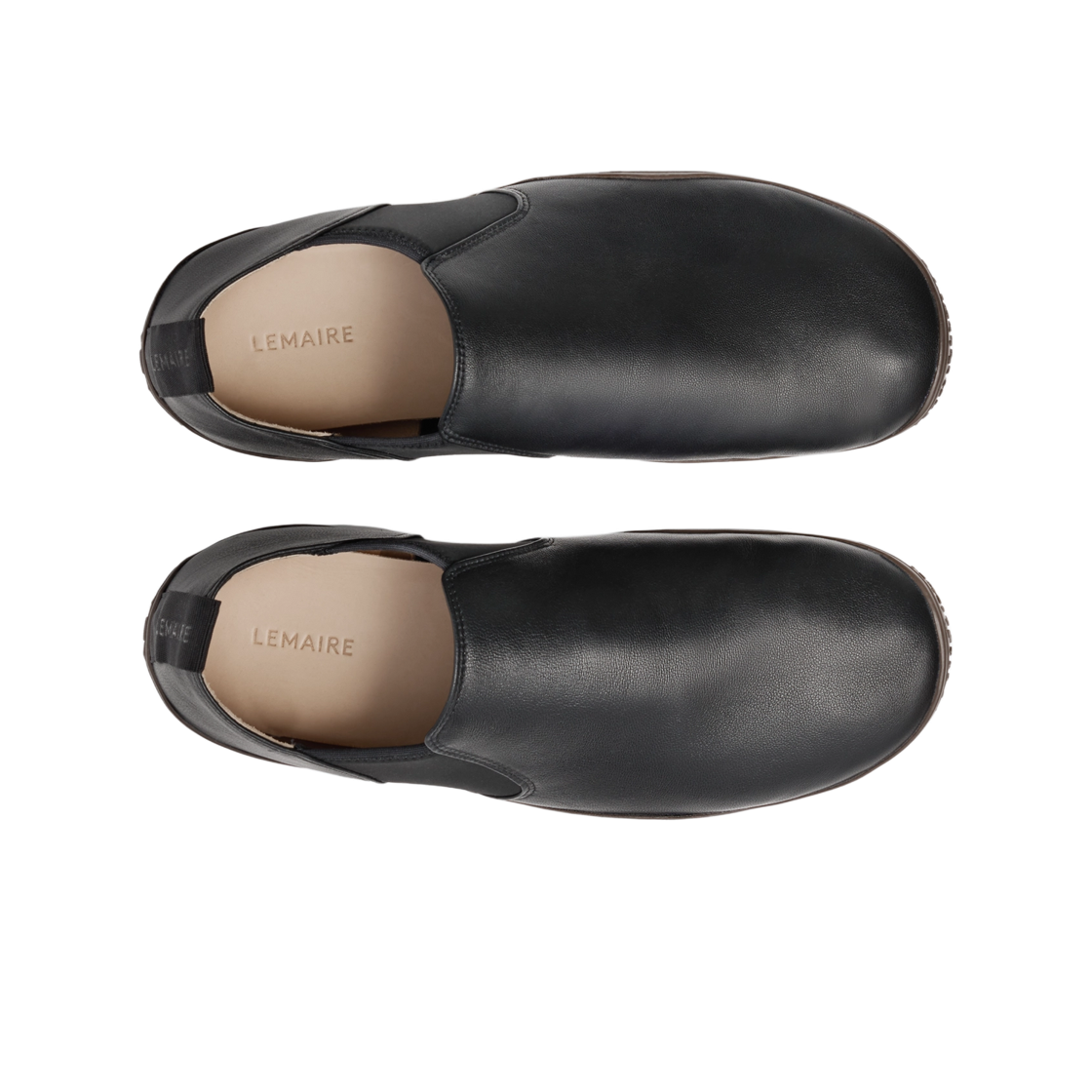 르메르 레더 비브람 글러브 슬립 온 블랙(Lemaire Leather Vibram Glove Slip On Black) - 2
