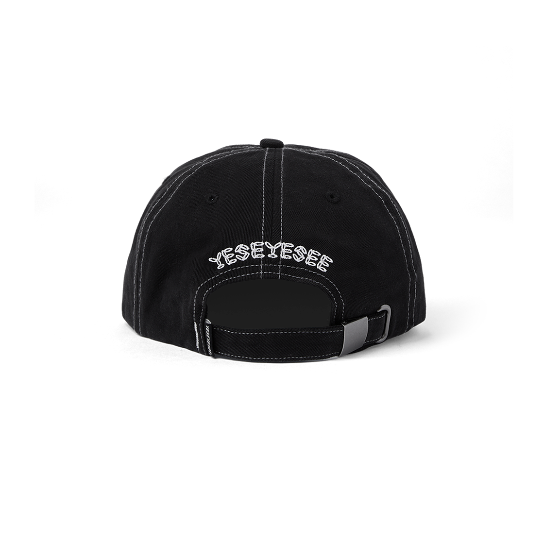 [더블적립] 예스아이씨 씨-로고 캡 블랙([더블적립] YESEYESEE C-Logo Cap Black) - 3