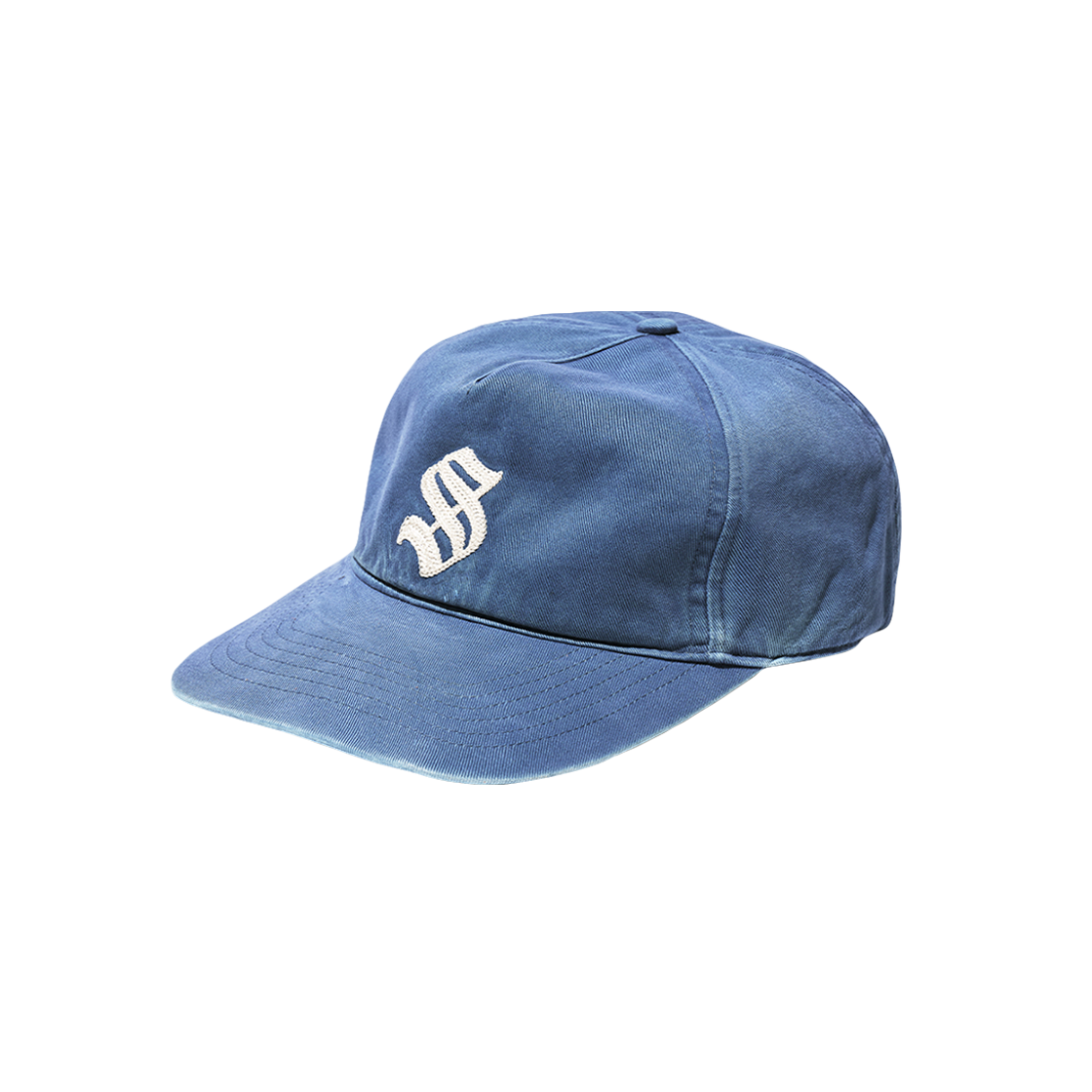 [예약 배송] 선데이세레머니 올드 잉글리쉬 빈티지 로고 캡 - 블루([예약 배송] Sunday Ceremony Old English Vintage Logo Cap - Blue)