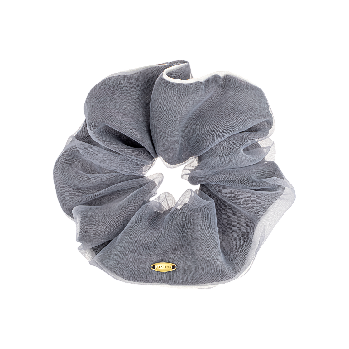 (W) 제이에스티나 라라 J 헤어 스크런치 코지 그레이((W) J.Estina Lala J Hair Scrunchie Cozy Gray) - 1