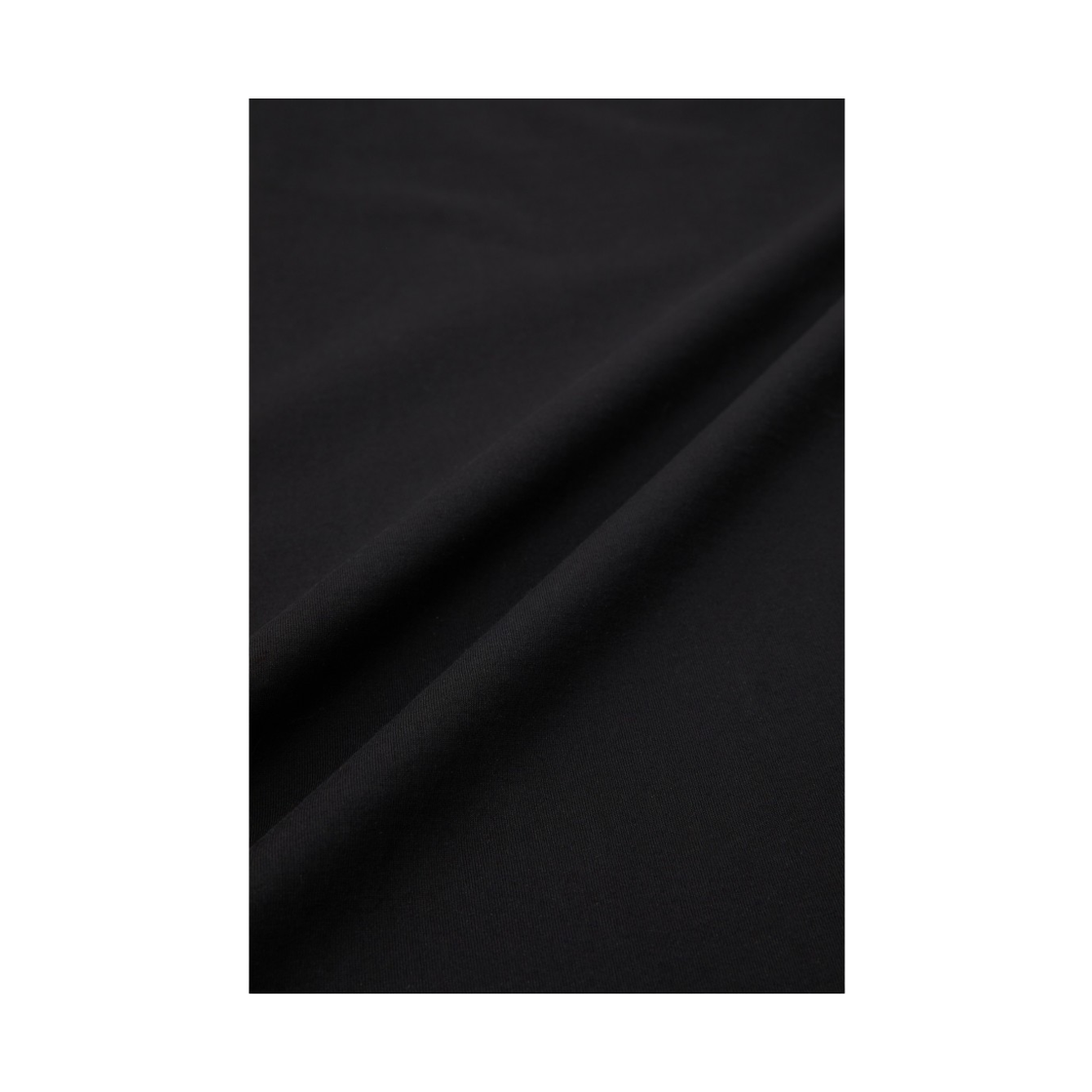 이로 베이직 로고 자수 실켓 반팔 티셔츠 블랙(Iro Basic Logo Embroidered Silket Short Sleeve T-Shirt Black) - 6