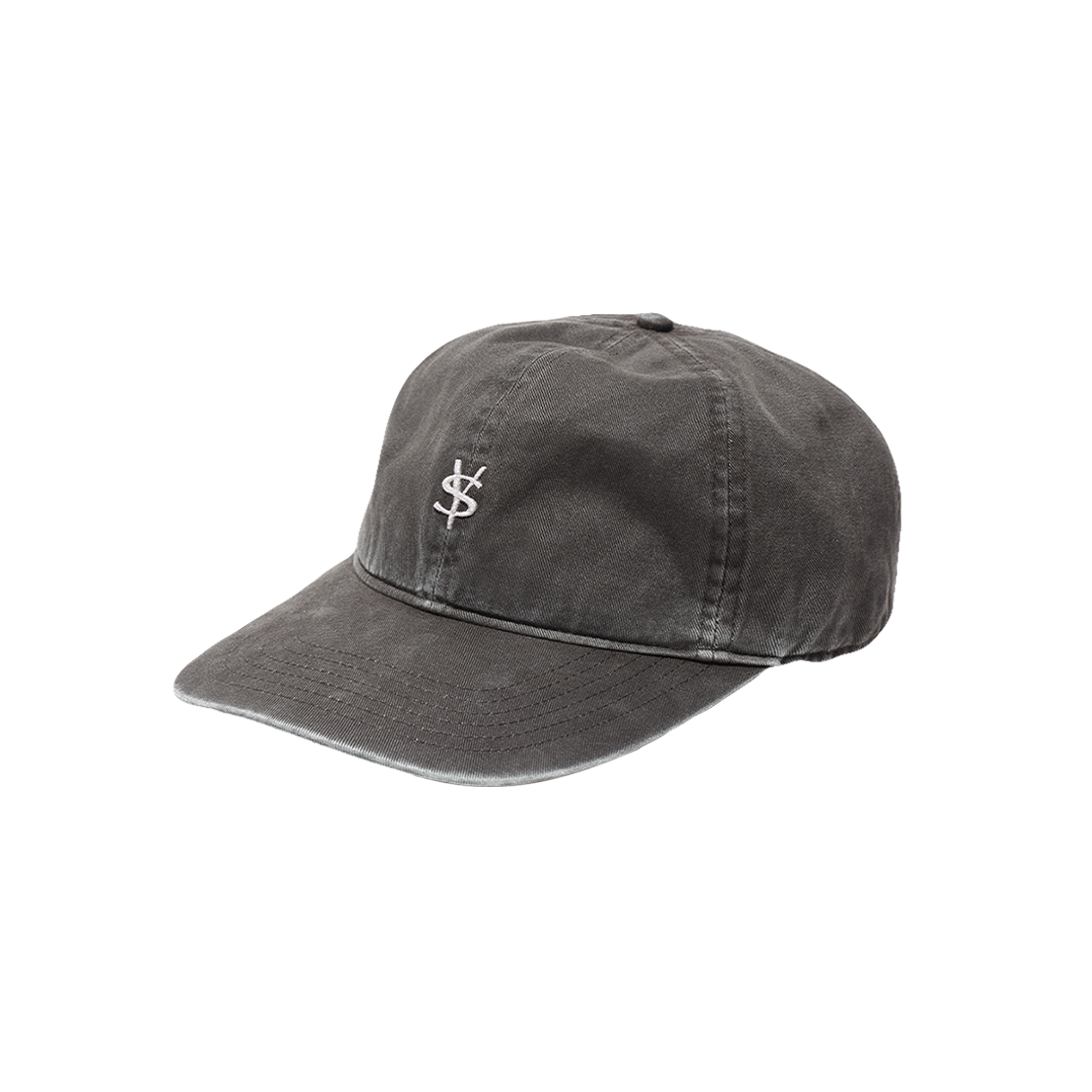 선데이세레머니 SY 클래식 빈티지 로고 캡 - 차콜(Sunday Ceremony Sy Classic Vintage Logo Cap - Charcoal)