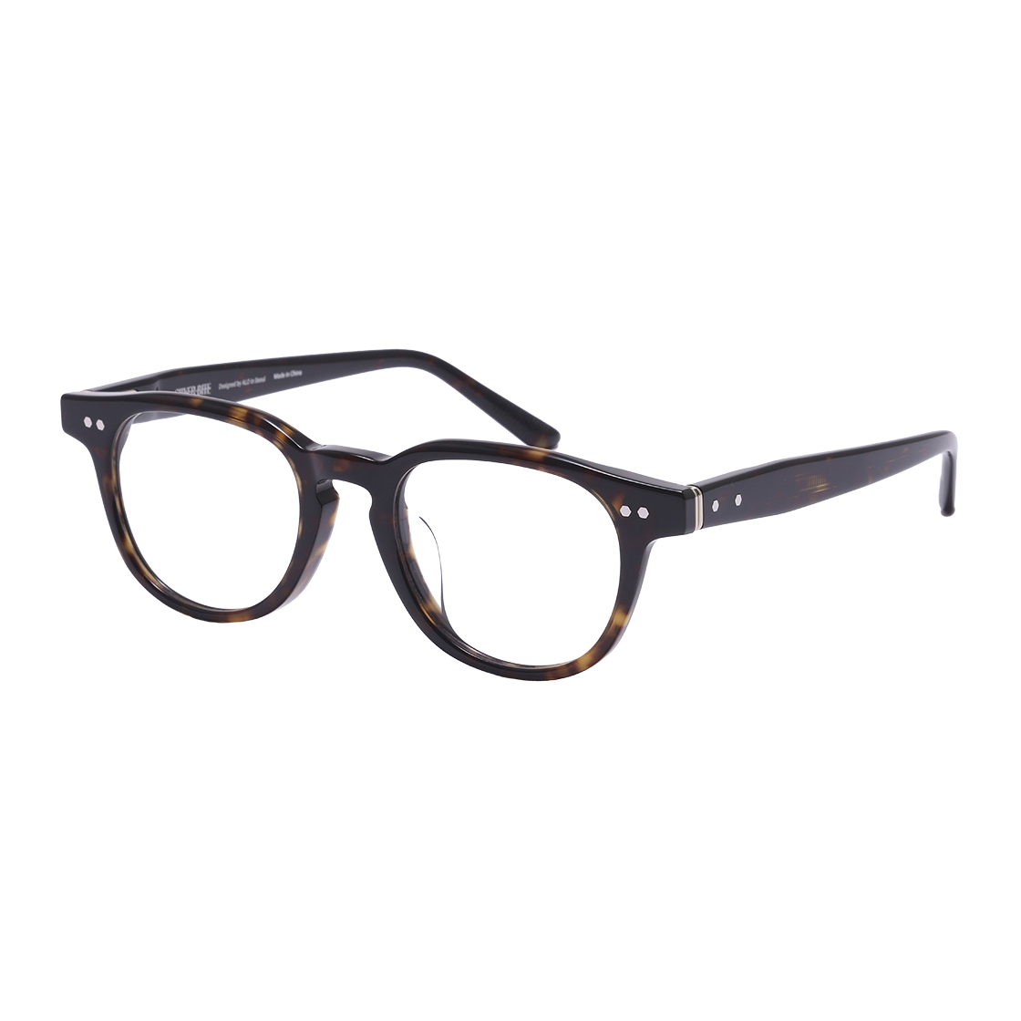 알로아이웨어 [SILVERBITE] SBG7604 1818G 아세테이트 뿔테 톨토이즈 안경테(ALO EYEWEAR [SILVERBITE] SBG7604 1818G acetate eyeglass frame) - 2