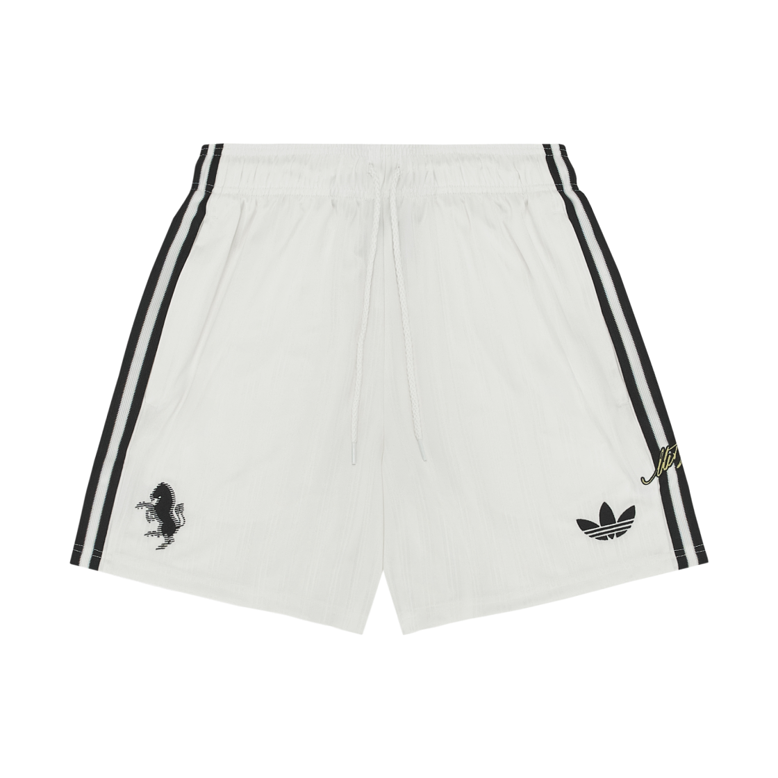 아디다스 유벤투스 FC 오리지널스 쇼츠 코어 화이트 - US 사이즈(Adidas Juventus FC Originals Shorts Core White - US Sizing) - 1