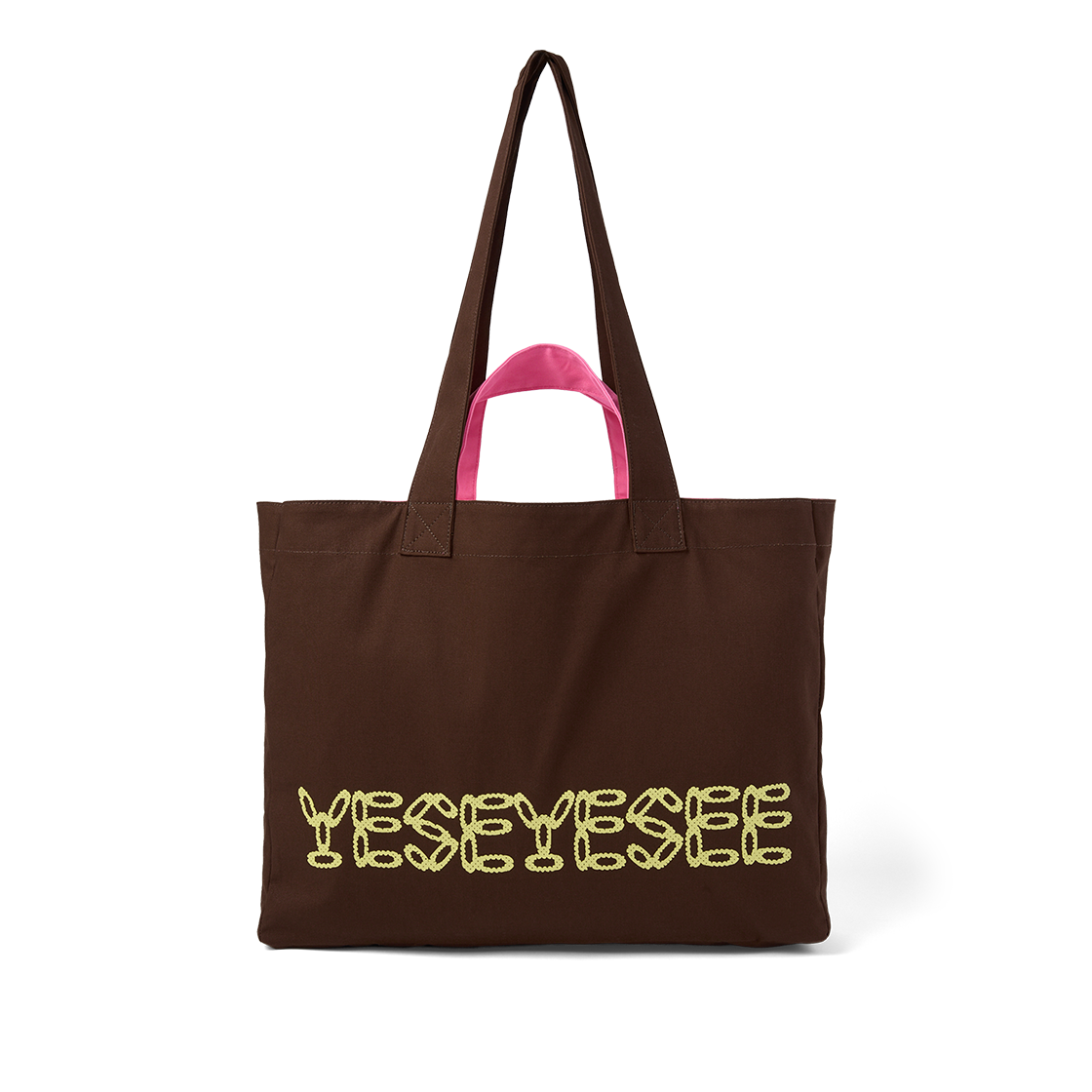 [더블적립] 예스아이씨 예스 이지 토트 브라운([더블적립] YESEYESEE Y.E.S Easy Tote Brown)