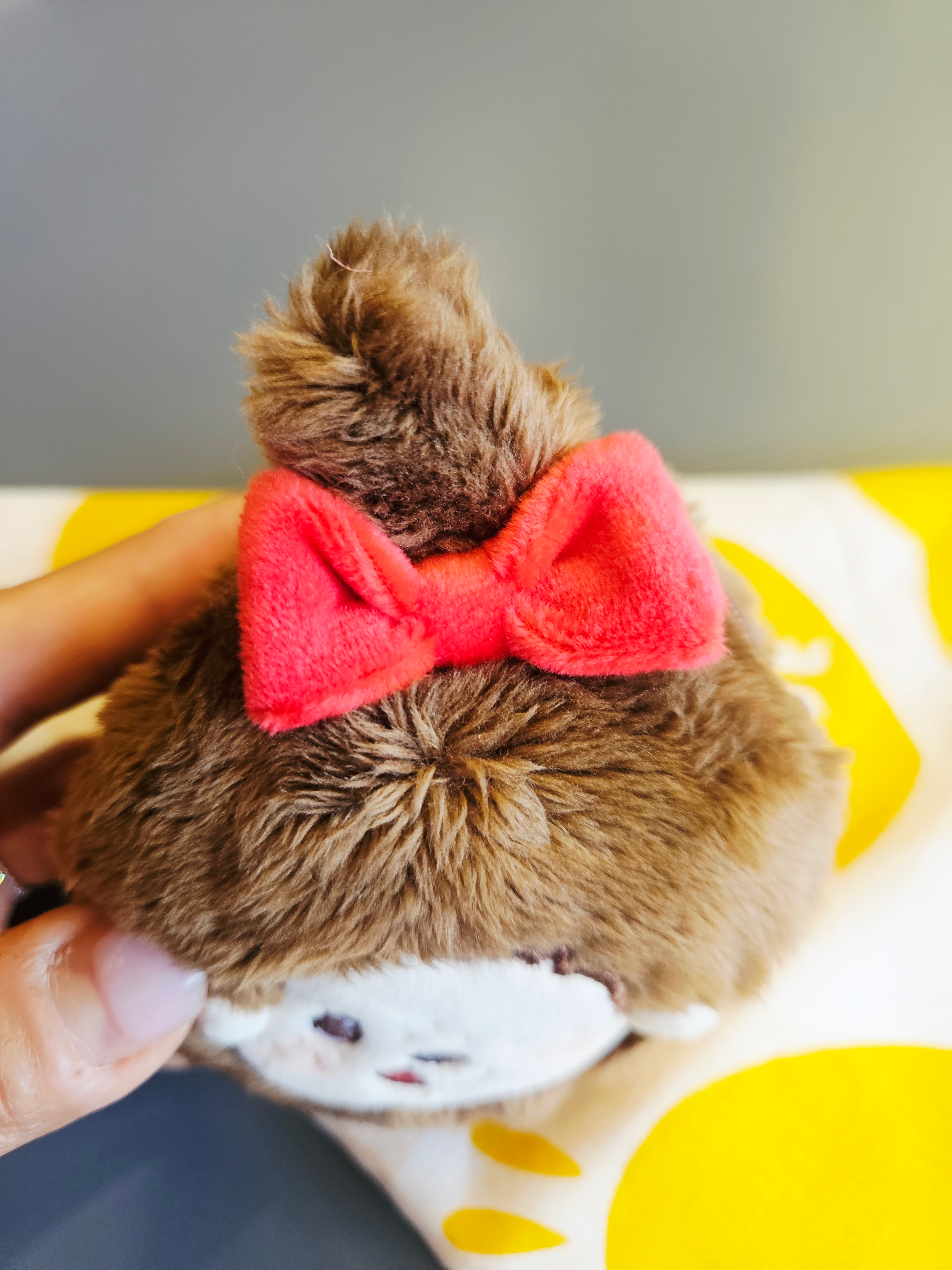 Monchhichi Monchhichi Face Pouch Girl 착용 스타일 - 4