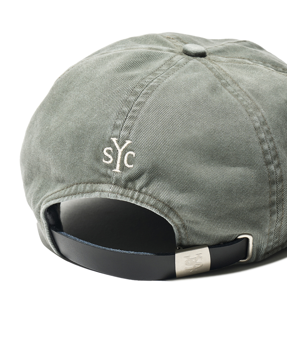 [예약 배송] 선데이세레머니 워시드 고딕 로고 캡 - 카키 그레이([예약 배송] Sunday Ceremony Washed Gothic Logo Cap - Khaki Grey) - 5