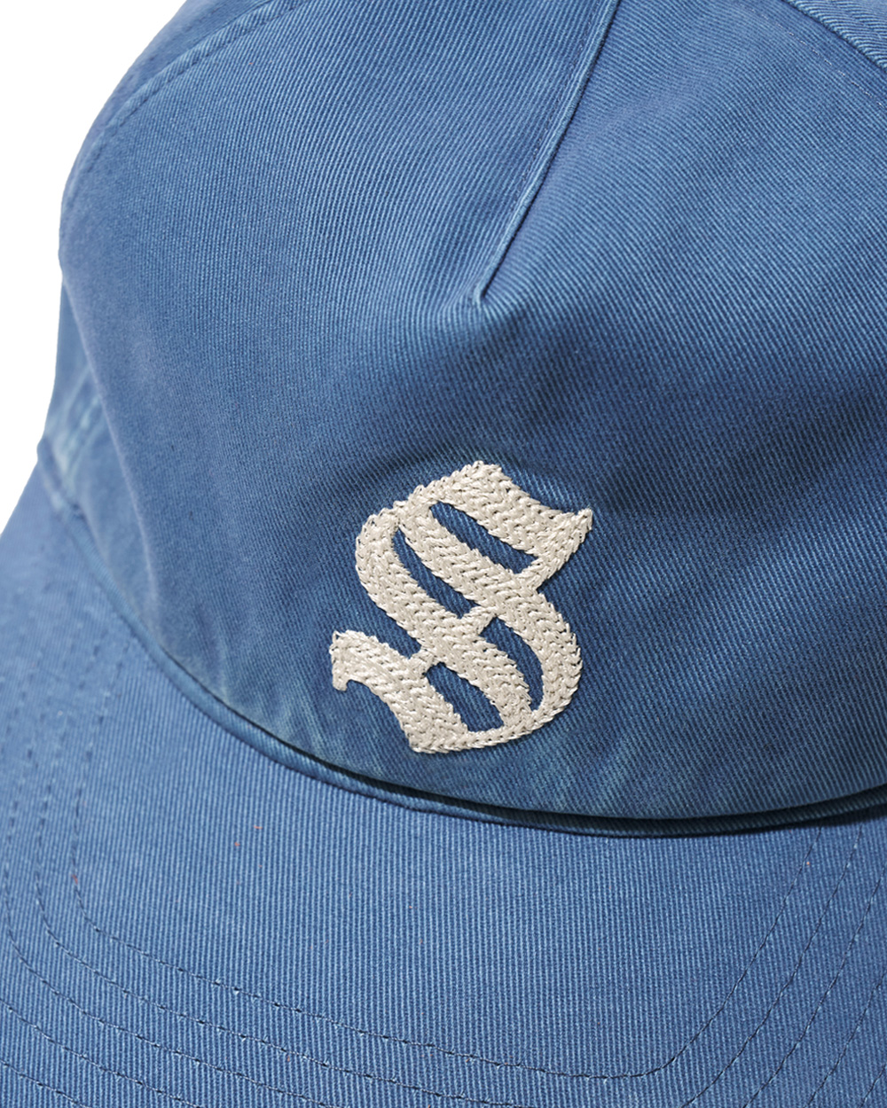 [예약 배송] 선데이세레머니 올드 잉글리쉬 빈티지 로고 캡 - 블루([예약 배송] Sunday Ceremony Old English Vintage Logo Cap - Blue) - 4