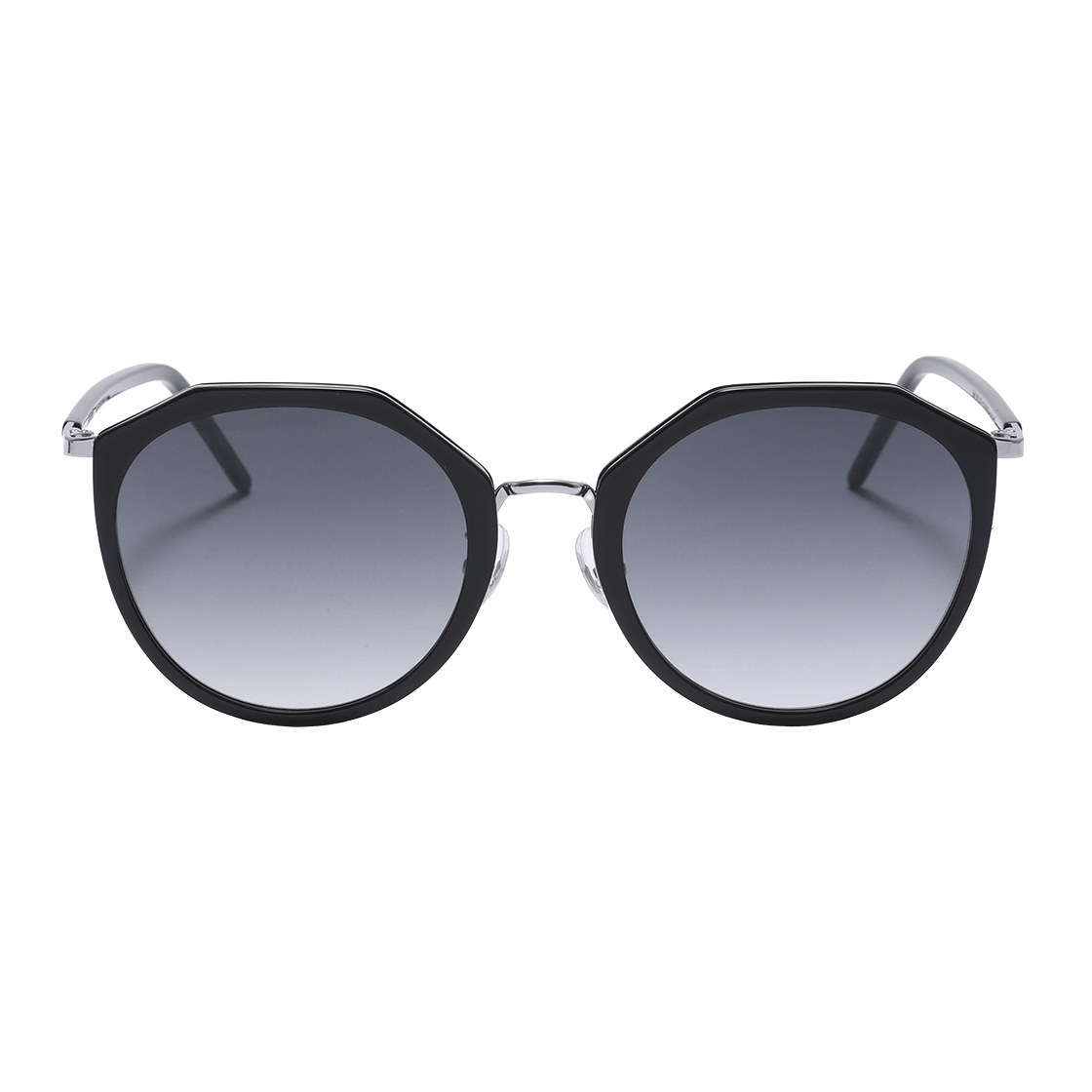 SBS4601 0911G ALO EYEWEAR [SILVERBITE] SBS4601 0911G Margaret Soltex Black Sunglasses