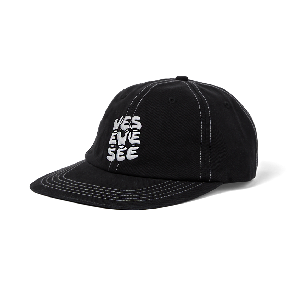 [더블적립] 예스아이씨 씨-로고 캡 블랙([더블적립] YESEYESEE C-Logo Cap Black)