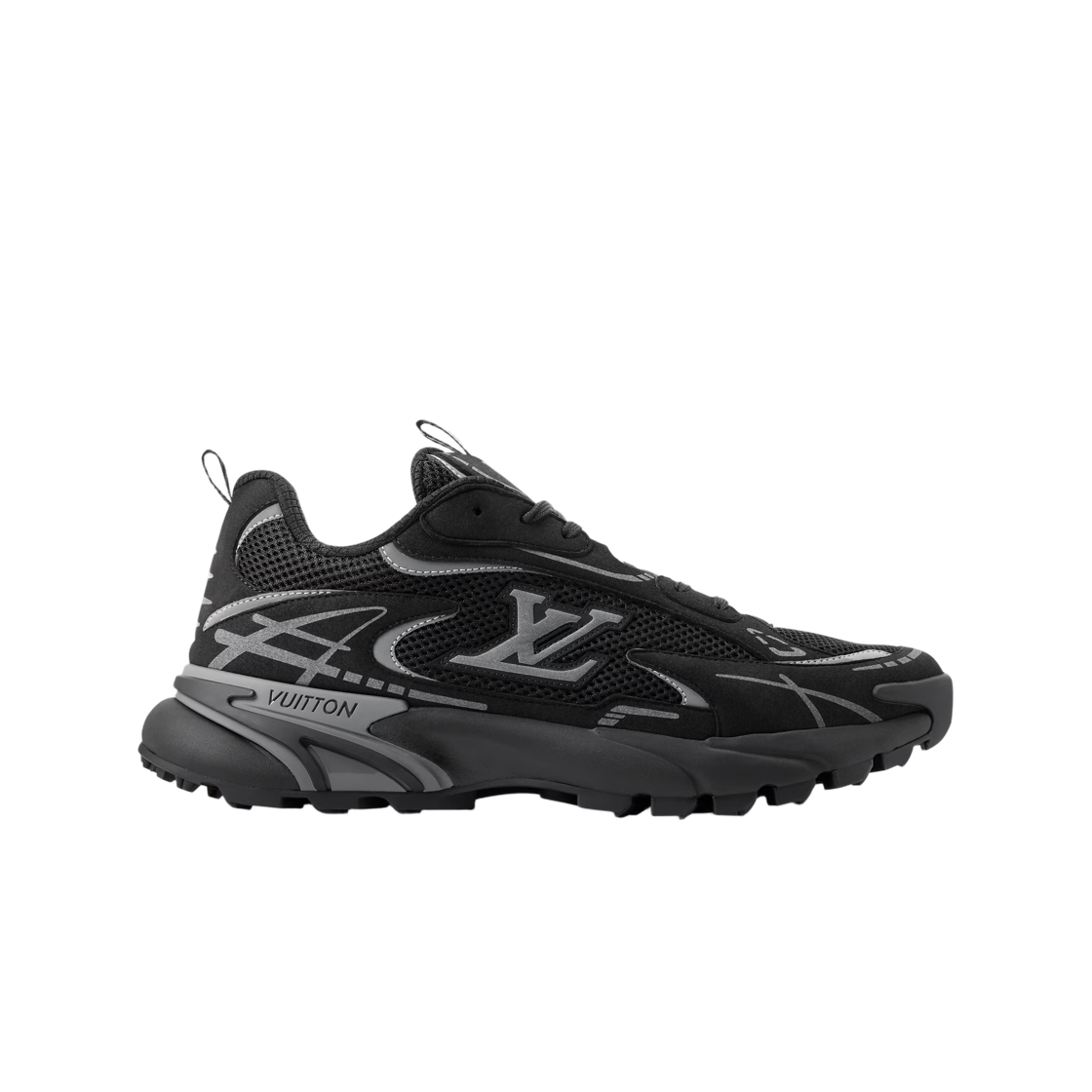 - Louis Vuitton LV Tactic Runner Sneakers Black