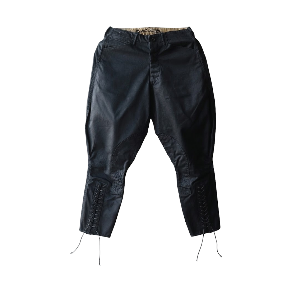 블랙 사인 블랙 치노 셰리프 브리치스 미드나잇 블랙(Black Sign Black Chino Sheriff Breeches Midnight Black)