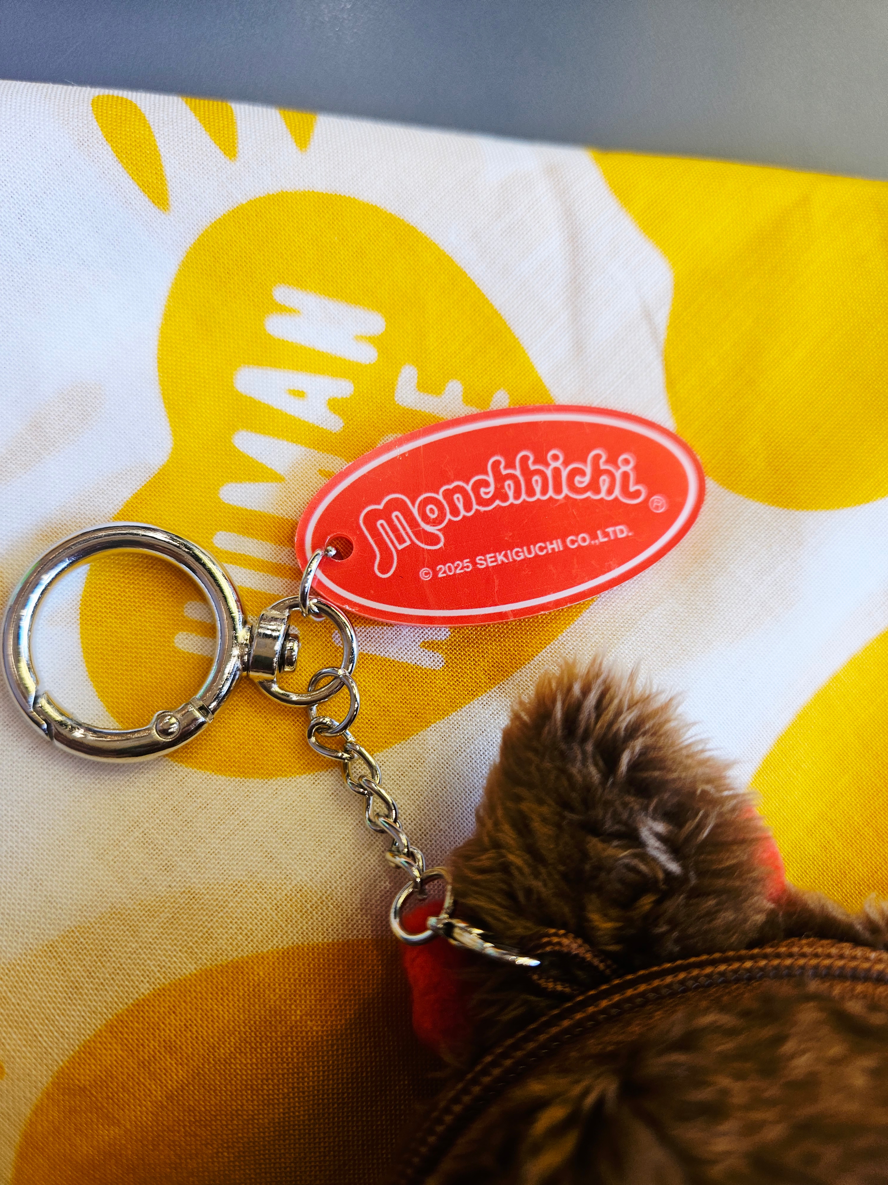 Monchhichi Monchhichi Face Pouch Girl 착용 스타일 - 3