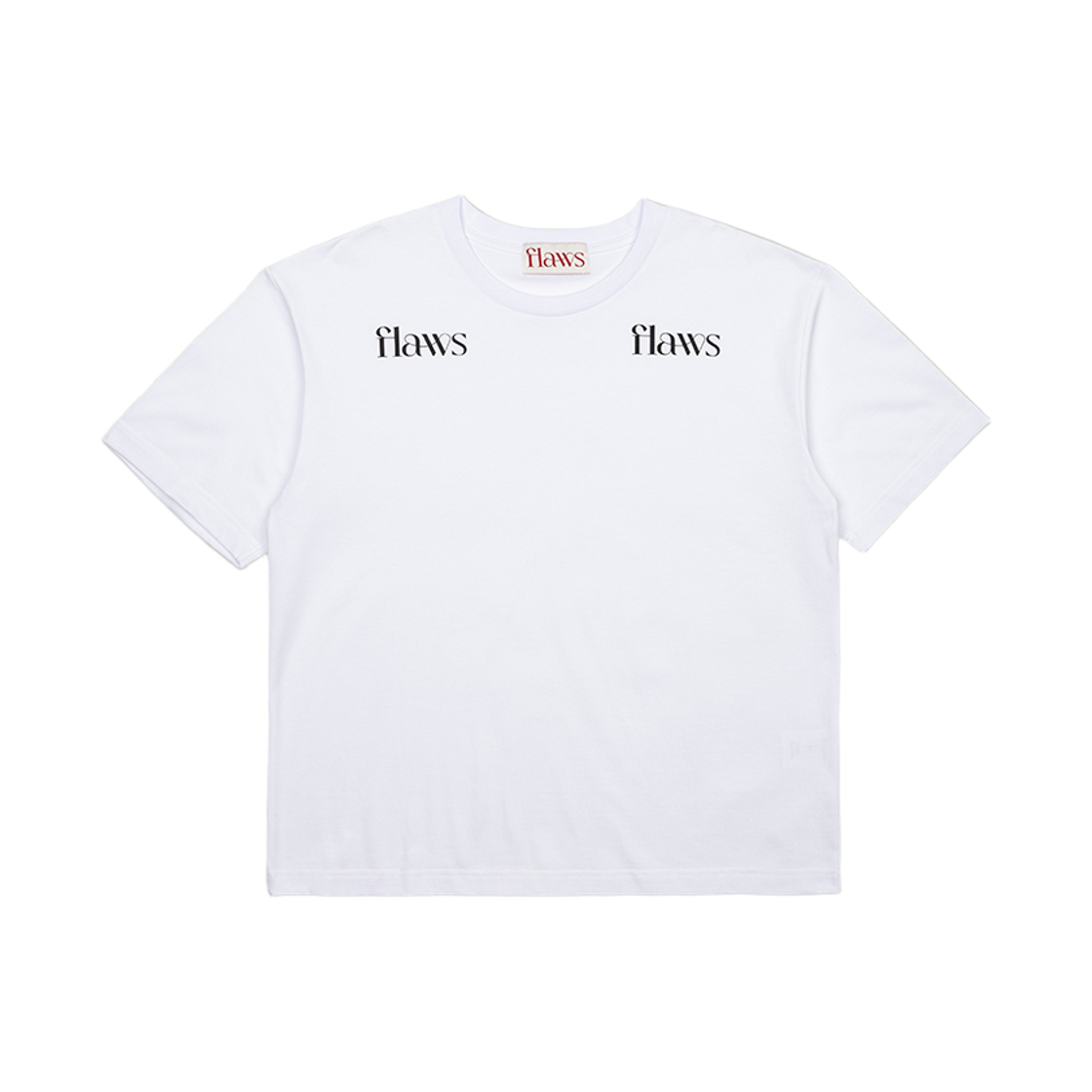 FL2412 Flawsroom Flaws Silket T-shirts White