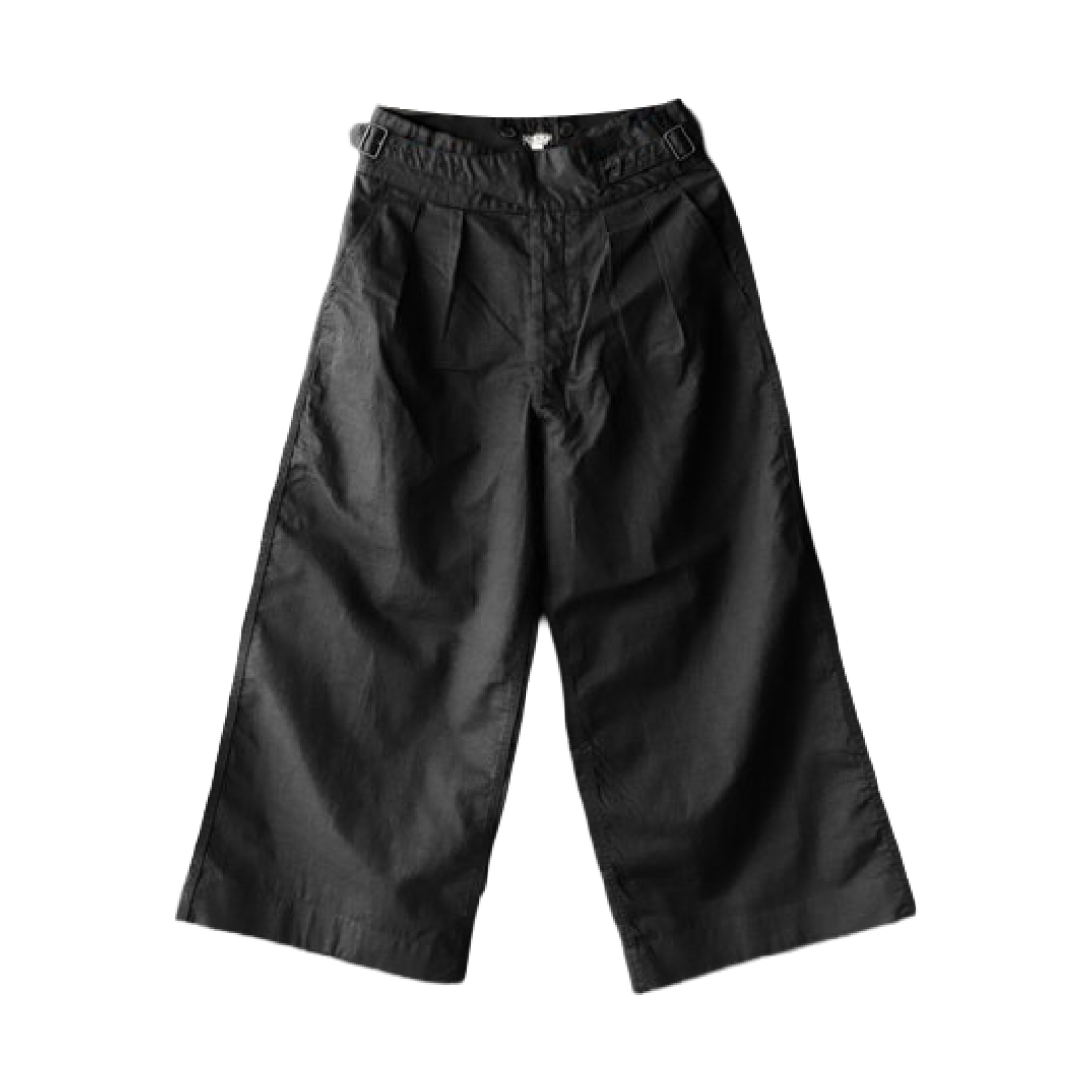 블랙 사인 CL 트윌 와이드 구르카 팬츠 스텔스 블랙(Black Sign CL Twill Wide Gurkha Pants Stealth Black) - 1