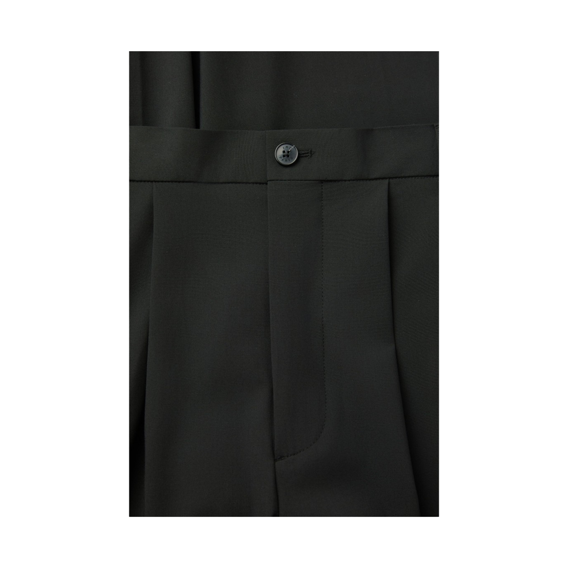 이로 세틴 밴딩 배색 와이드 조거 팬츠 블랙(Iro Saint Banded Contrast Wide Jogger Pants Black) - 4