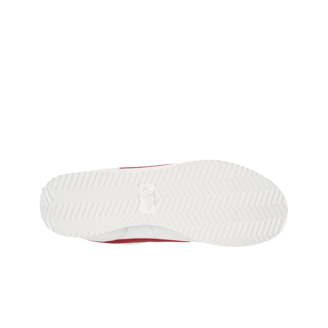 (W) 나이키 코르테즈 레더 화이트 바시티 레드((W) Nike Cortez Leather White Varsity Red) - 2