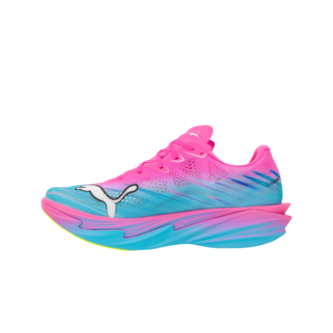 푸마 디비에이트 나이트로 엘리트 4 ST 포이즌 핑크 옐로우 얼러트(Puma Deviate Nitro Elite 4 ST Poison Pink Yellow Alert) - 3