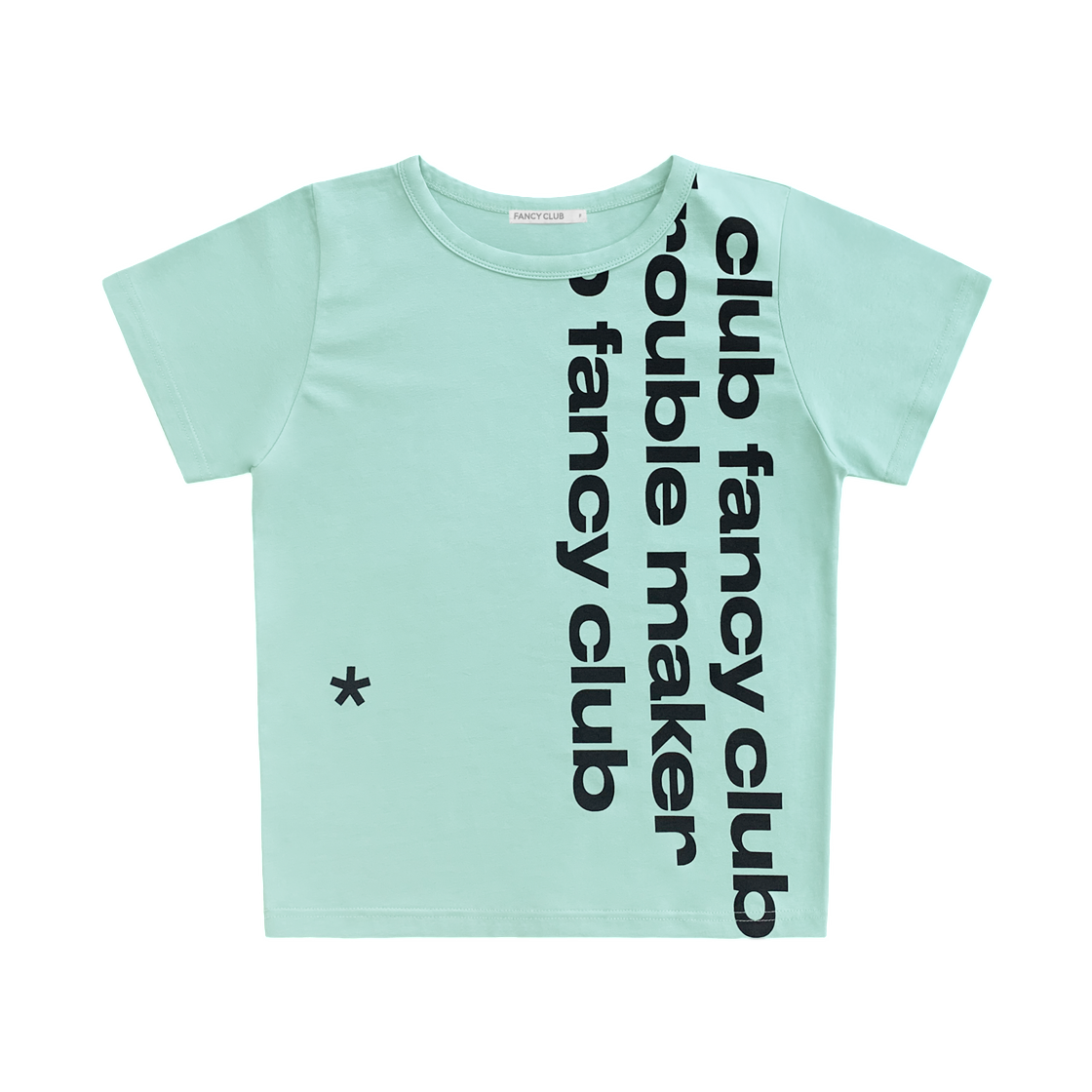 (W) 팬시 클럽 베이워치 크롭 티셔츠 민트((W) Fancy Club Baywatch Cropped T-Shirt Mint)