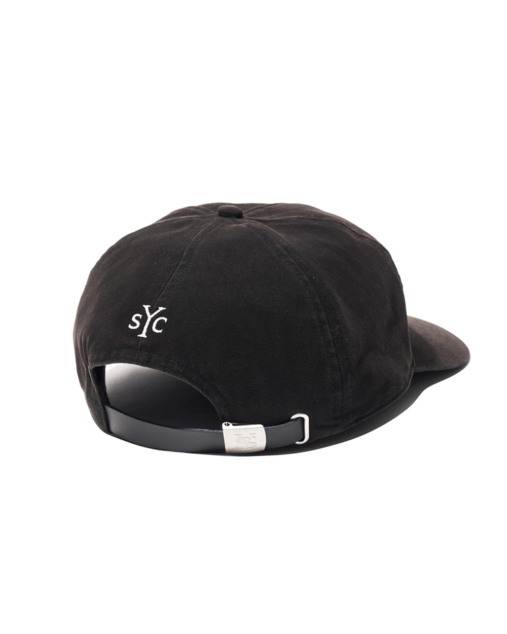 [예약 배송] 선데이세레머니 올드 잉글리쉬 아플리케 로고 캡 - 블랙([예약 배송] Sunday Ceremony Old English Applique Logo Cap - Black) - 2