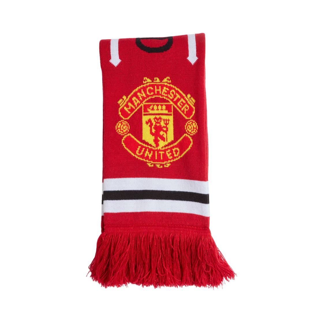 KT0661 Adidas Manchester United Home Scarf Mufc Red White
