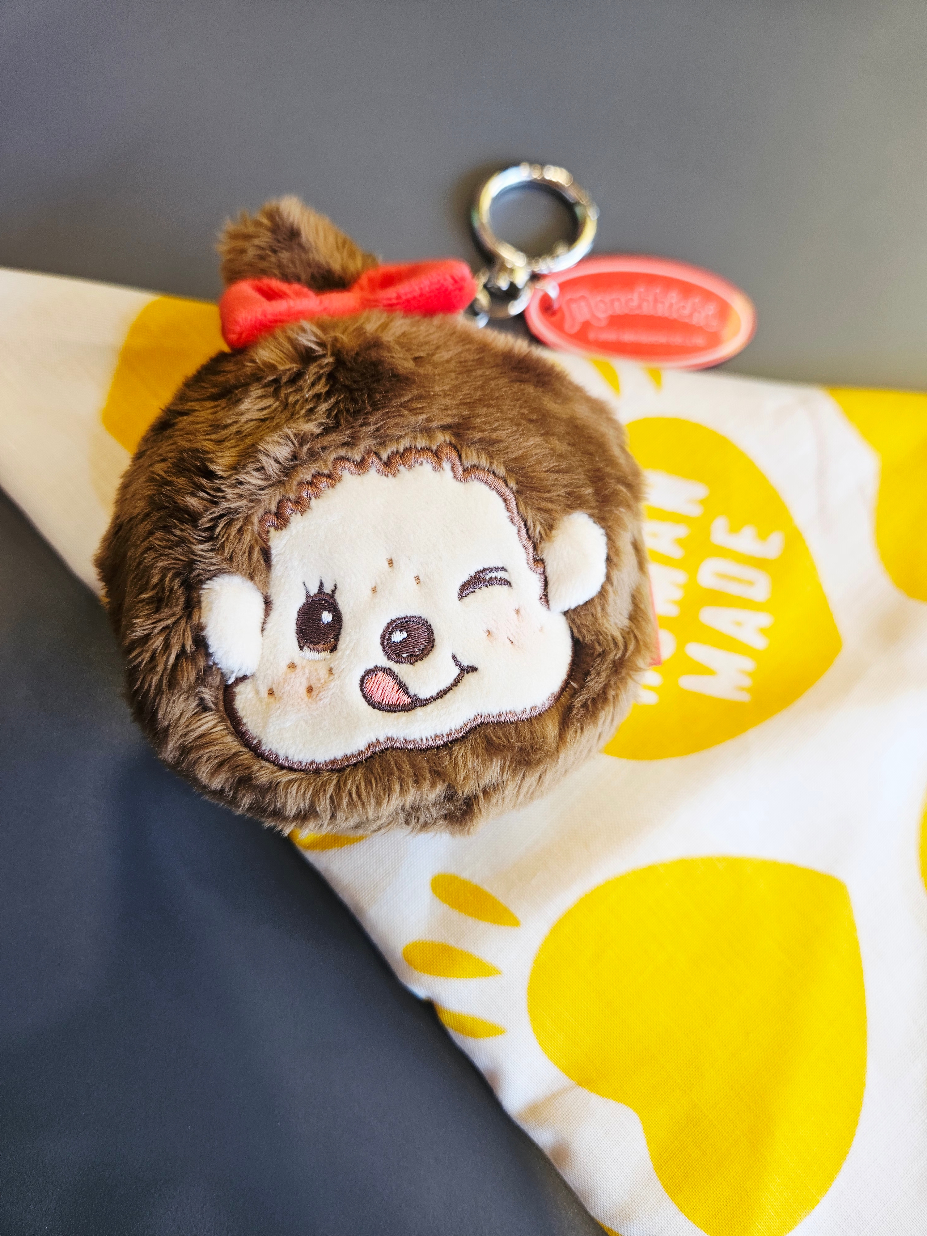 Monchhichi Monchhichi Face Pouch Girl 착용 스타일 - 5