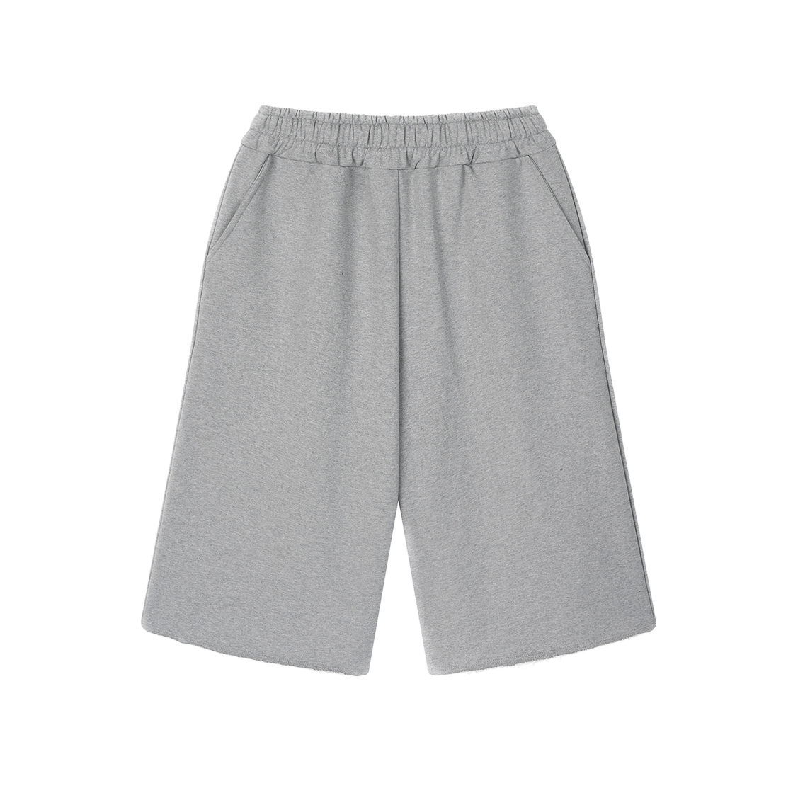 준느 P20 스웻 버뮤다 팬츠 그레이(Junne P20 Sweat Bermuda Pants Grey)