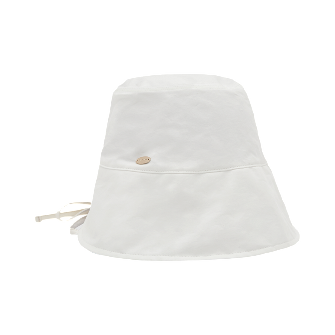 (W) 제이에스티나 J.레터 워터프루프 보닛 햇 화이트((W) J.Estina J.Letter Waterproof Bonnet Hat White) - 3