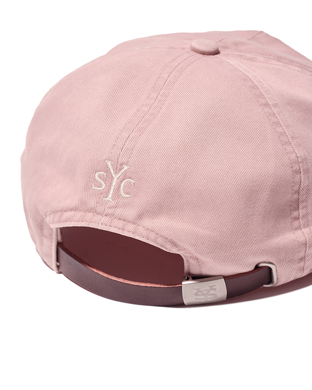 [예약 배송] 선데이세레머니 SY 로고 패널 뉴코튼 캡 - 핑크([예약 배송] Sunday Ceremony Sy Logo 5 Panel New Cotton Cap - Pink) - 5