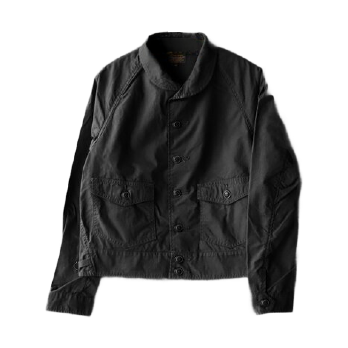 블랙 사인 밀리터리 립스탑 시빌리언 코삭 자켓 서프라이즈 블랙(Black Sign Military Ripstop Civilian Cossack Jacket Surprise Black)
