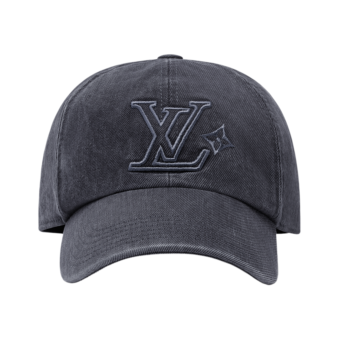 M5254M/M5254L Louis Vuitton LV Denim Washed Cap Black