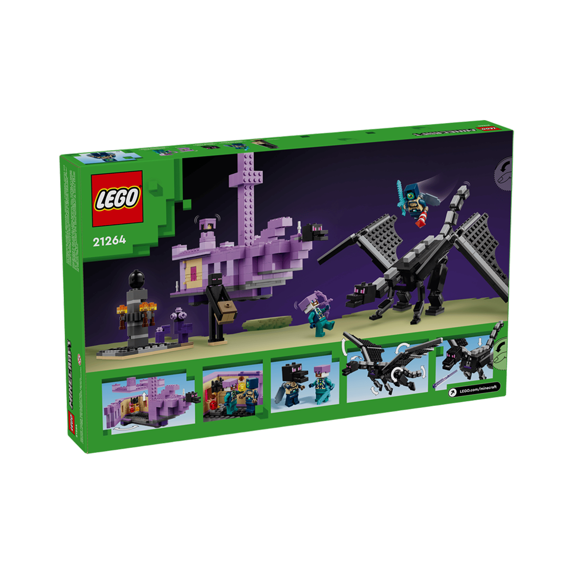 레고 마인크래프트 엔더 드래곤과 엔드 함선(Lego Minecraft The Ender Dragon and End Ship) - 2