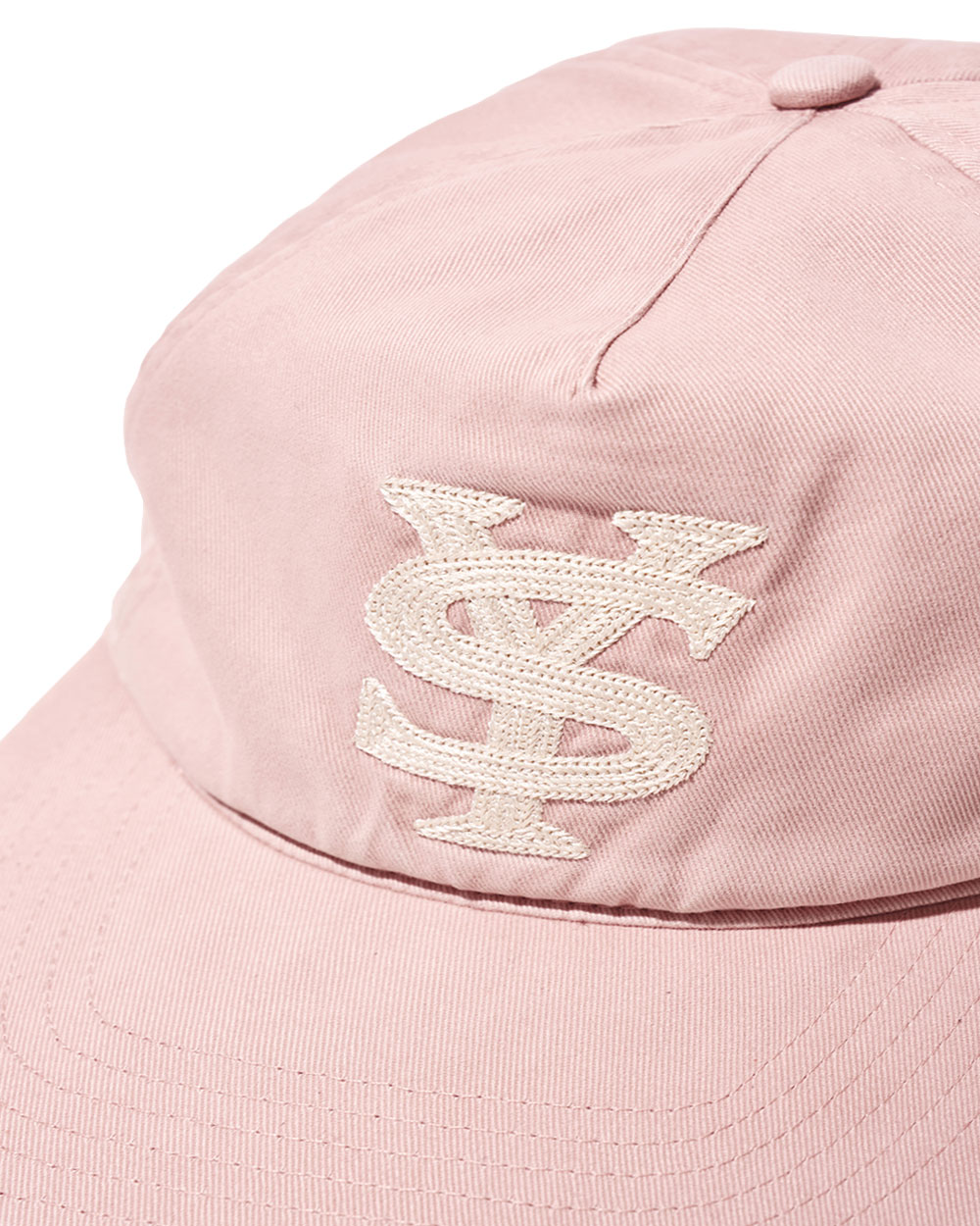 [예약 배송] 선데이세레머니 SY 로고 패널 뉴코튼 캡 - 핑크([예약 배송] Sunday Ceremony Sy Logo 5 Panel New Cotton Cap - Pink) - 4