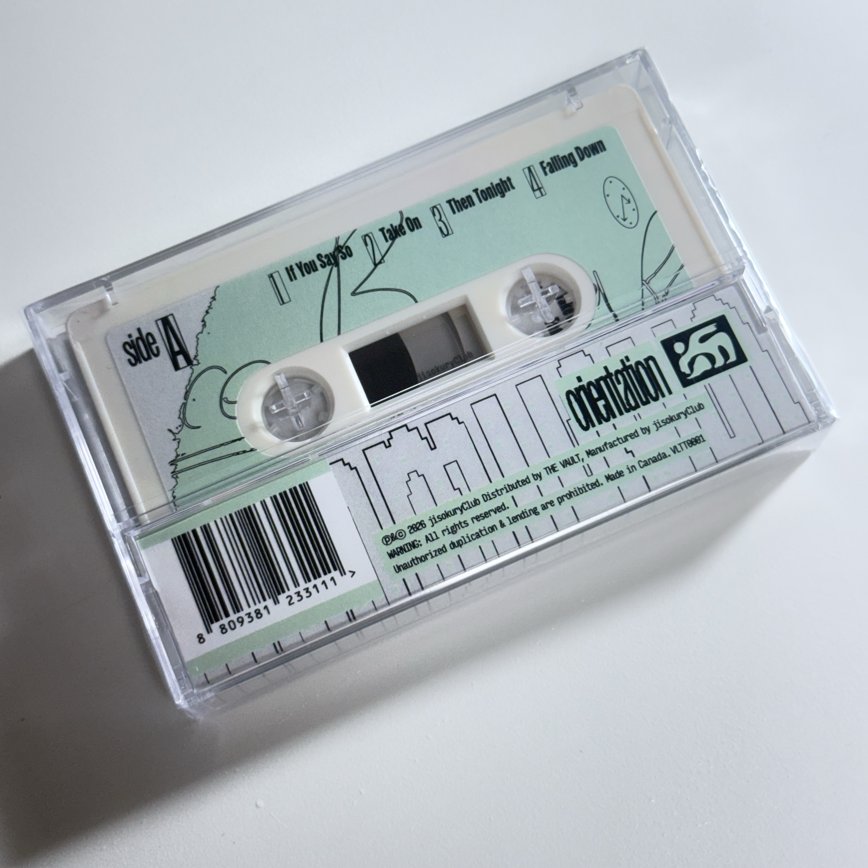 Orientation with LIVE [Cassette] 착용 스타일