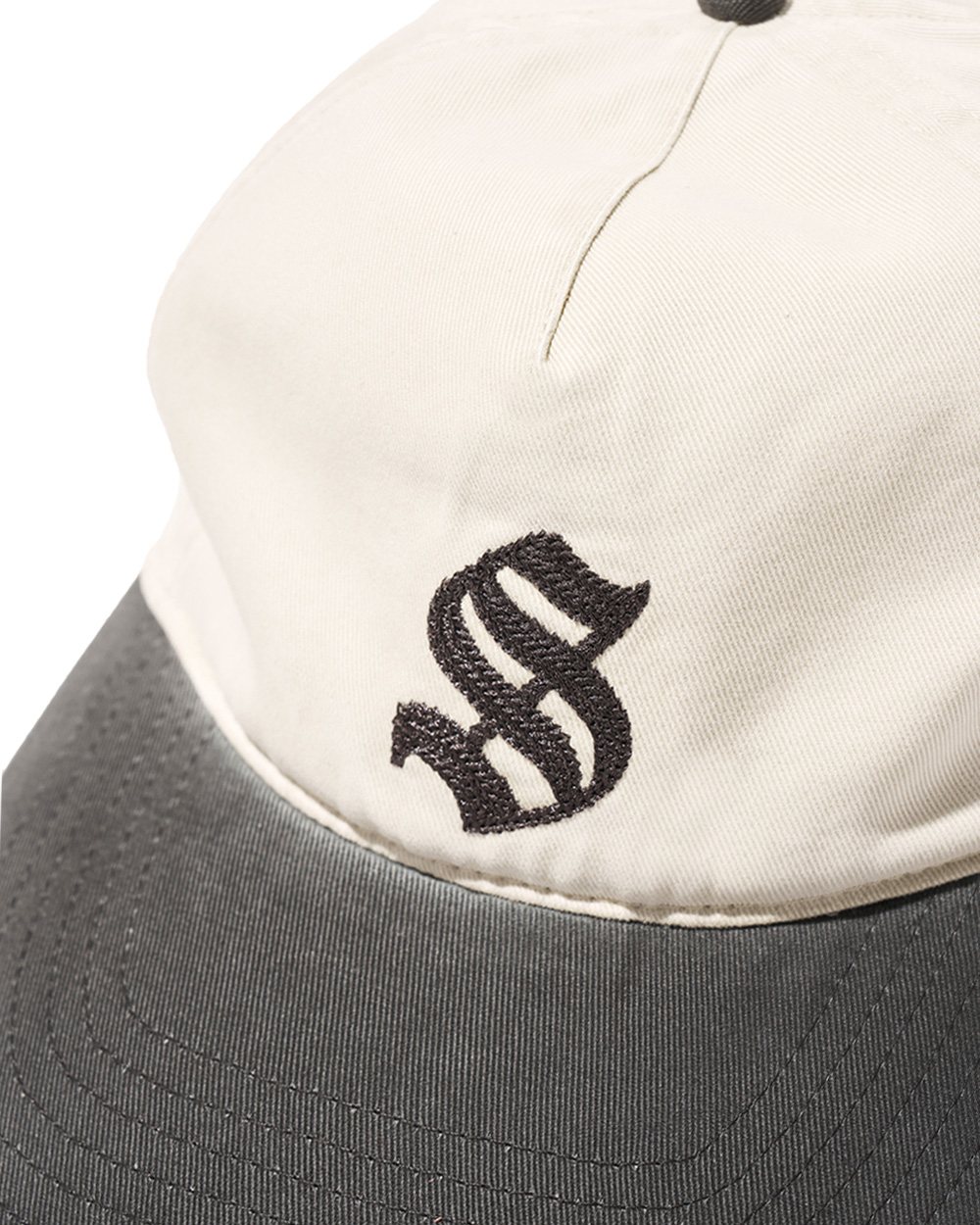 [예약 배송] 선데이세레머니 올드 잉글리쉬 빈티지 로고 캡 - 아이보리([예약 배송] Sunday Ceremony Old English Vintage Logo Cap - Ivory) - 4