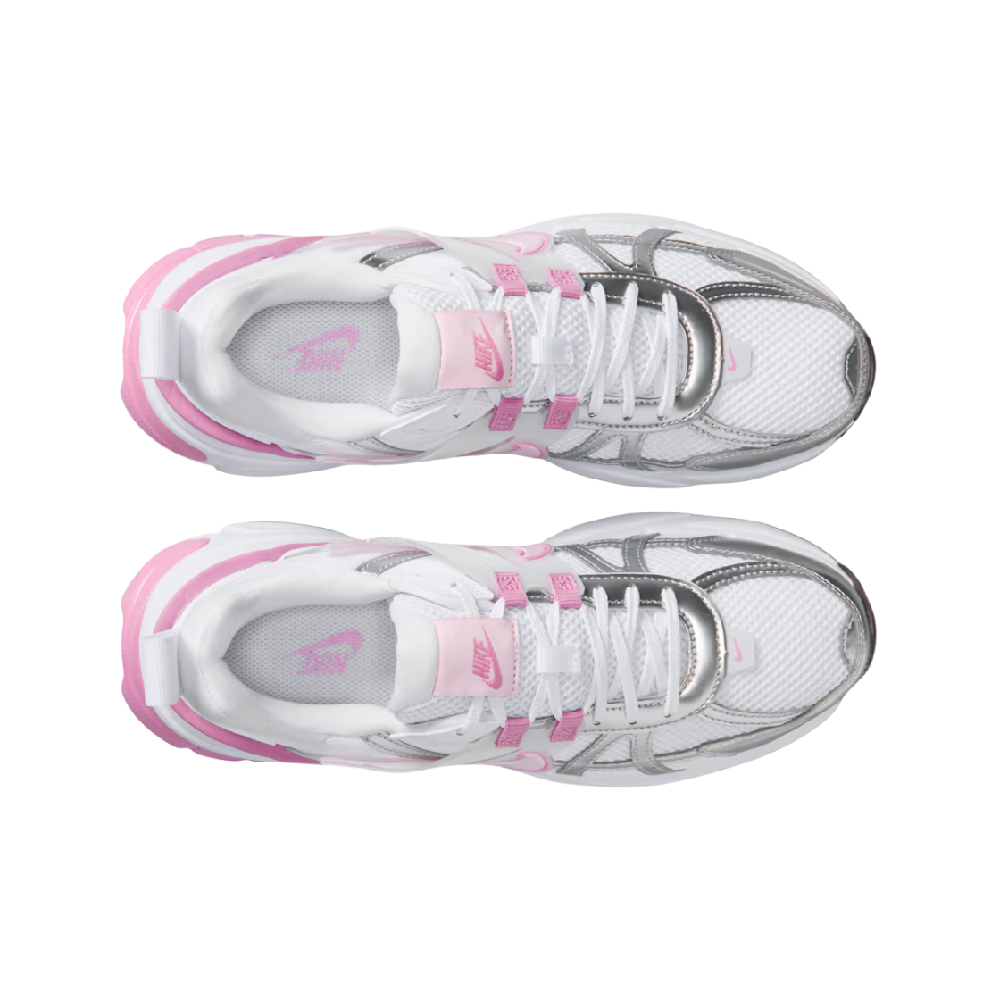 (W) 나이키 V2K 런 화이트 라이트 마젠타((W) Nike V2K Run White Light Magenta) - 2