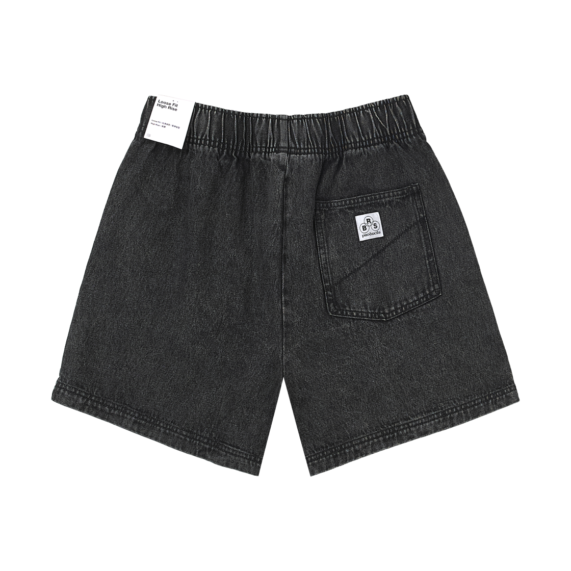 (W) 나이키 NSW 데님 쇼츠 블랙((W) Nike NSW Denim Shorts Black) - 2
