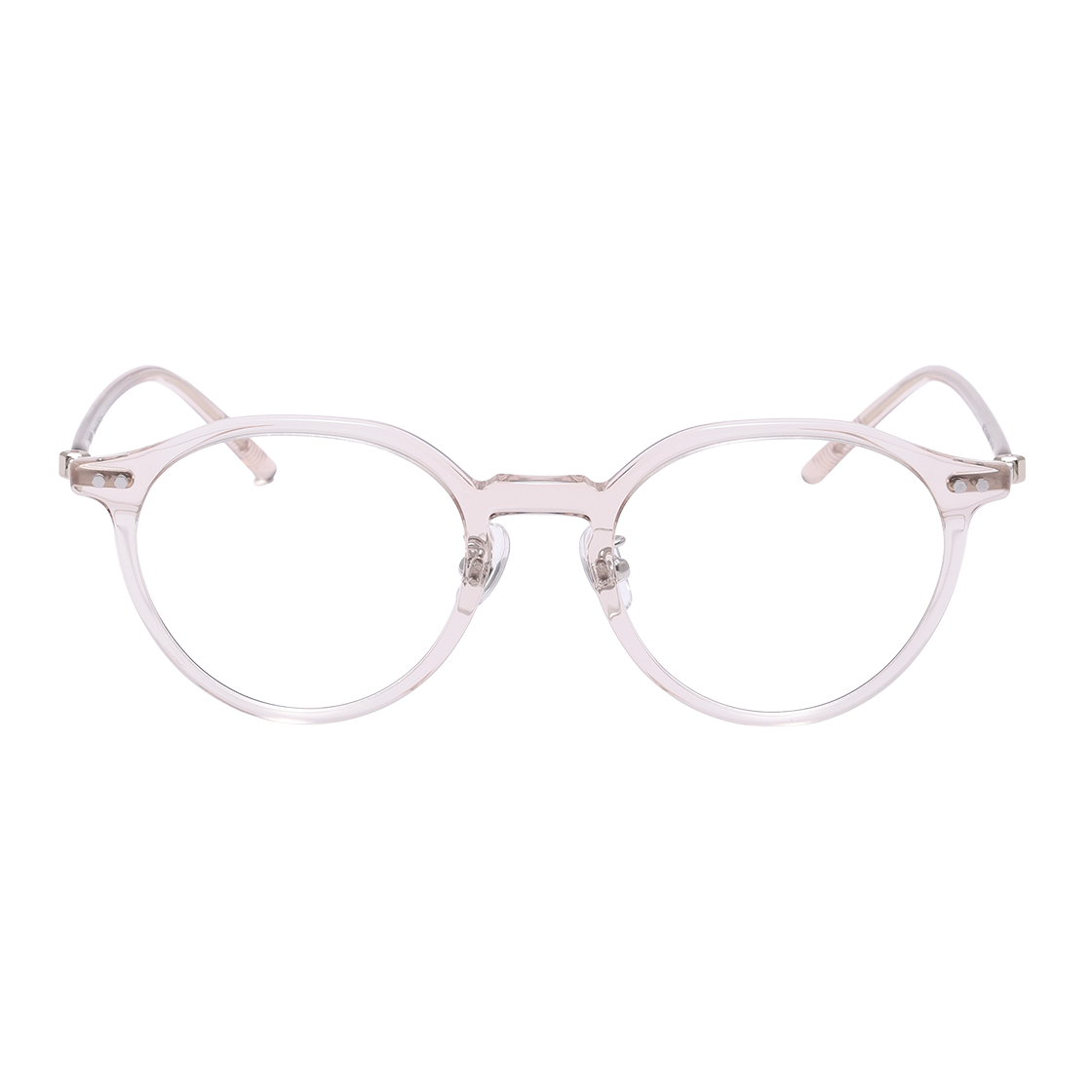 SBG7605 1616G ALO EYEWEAR [SILVERBITE] SBG7605 1616G HD ACETATE ultra-lightweight high-density acetate light brown panto eyeglass frame