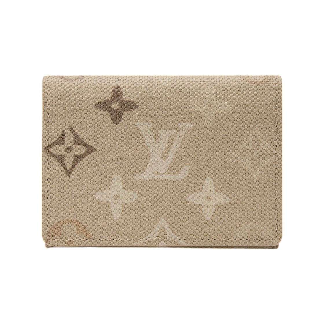 M27053 Louis Vuitton Envelope Business Card Holder Sand Beige