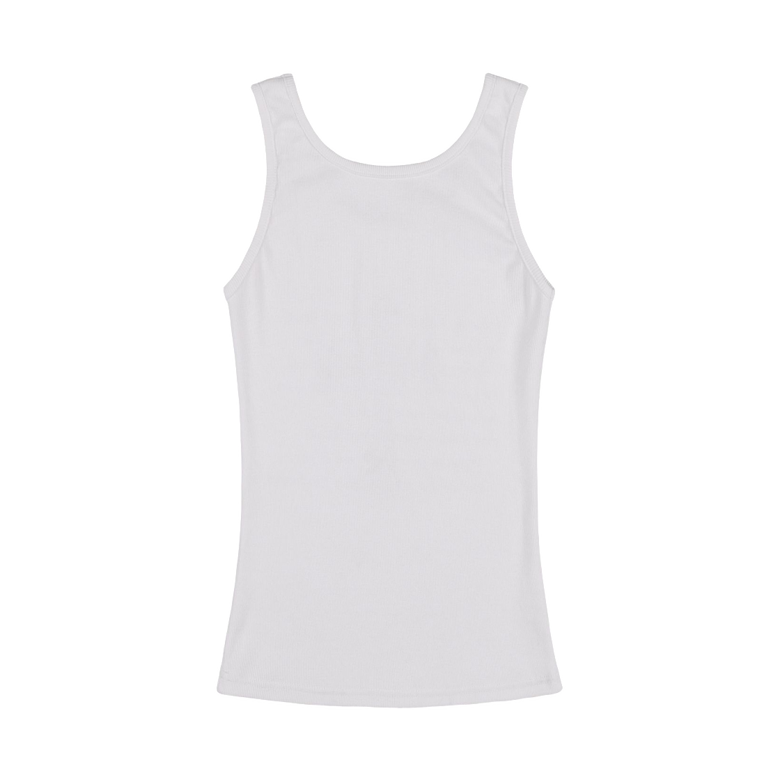 (W) 팬시 클럽 프론트 크로스 슬리브리스 화이트((W) Fancy Club Front Cross Sleeveless White) - 2