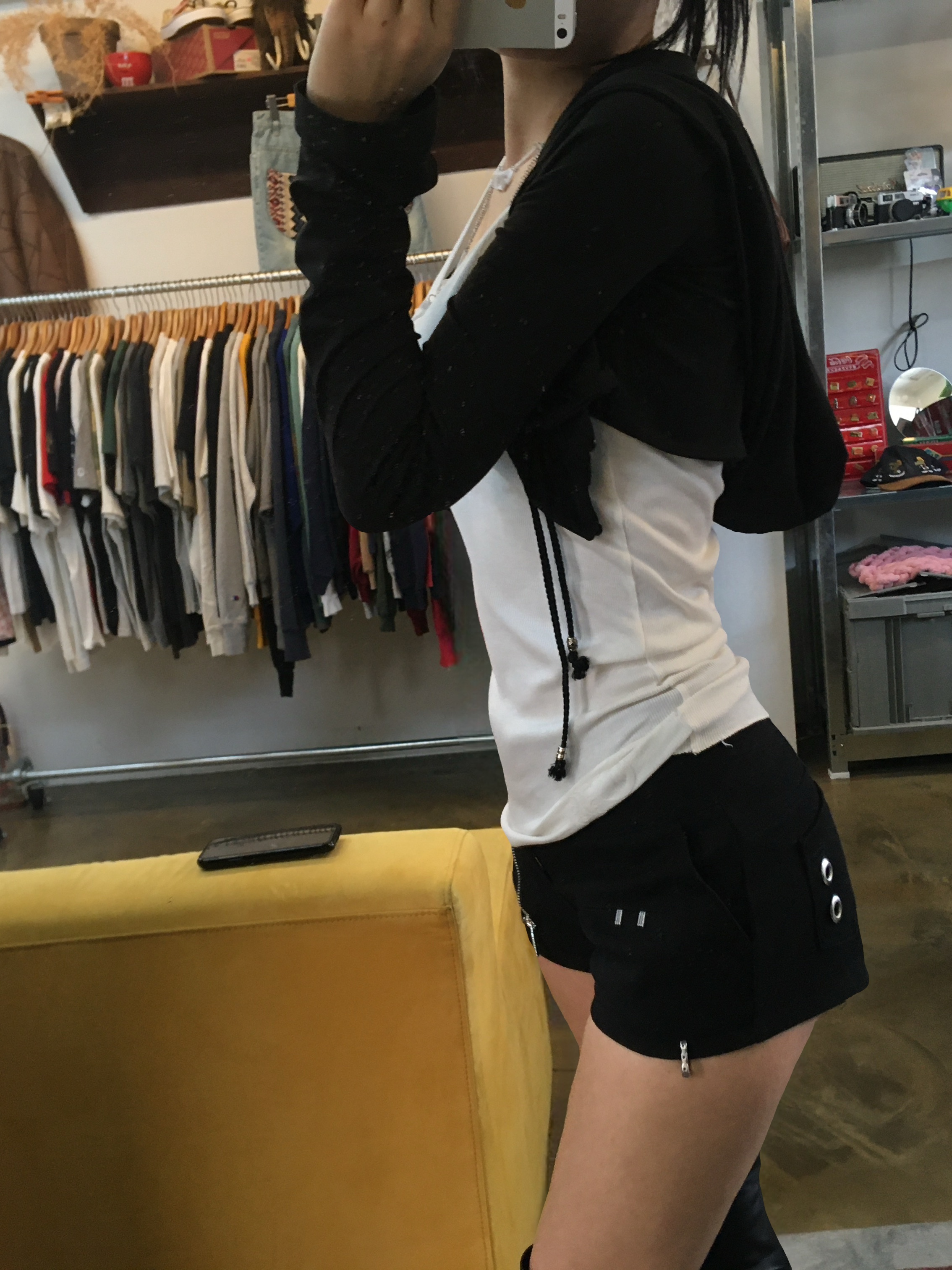 SØAR Clip Zip Placket Short Pants 착용 스타일 - 2