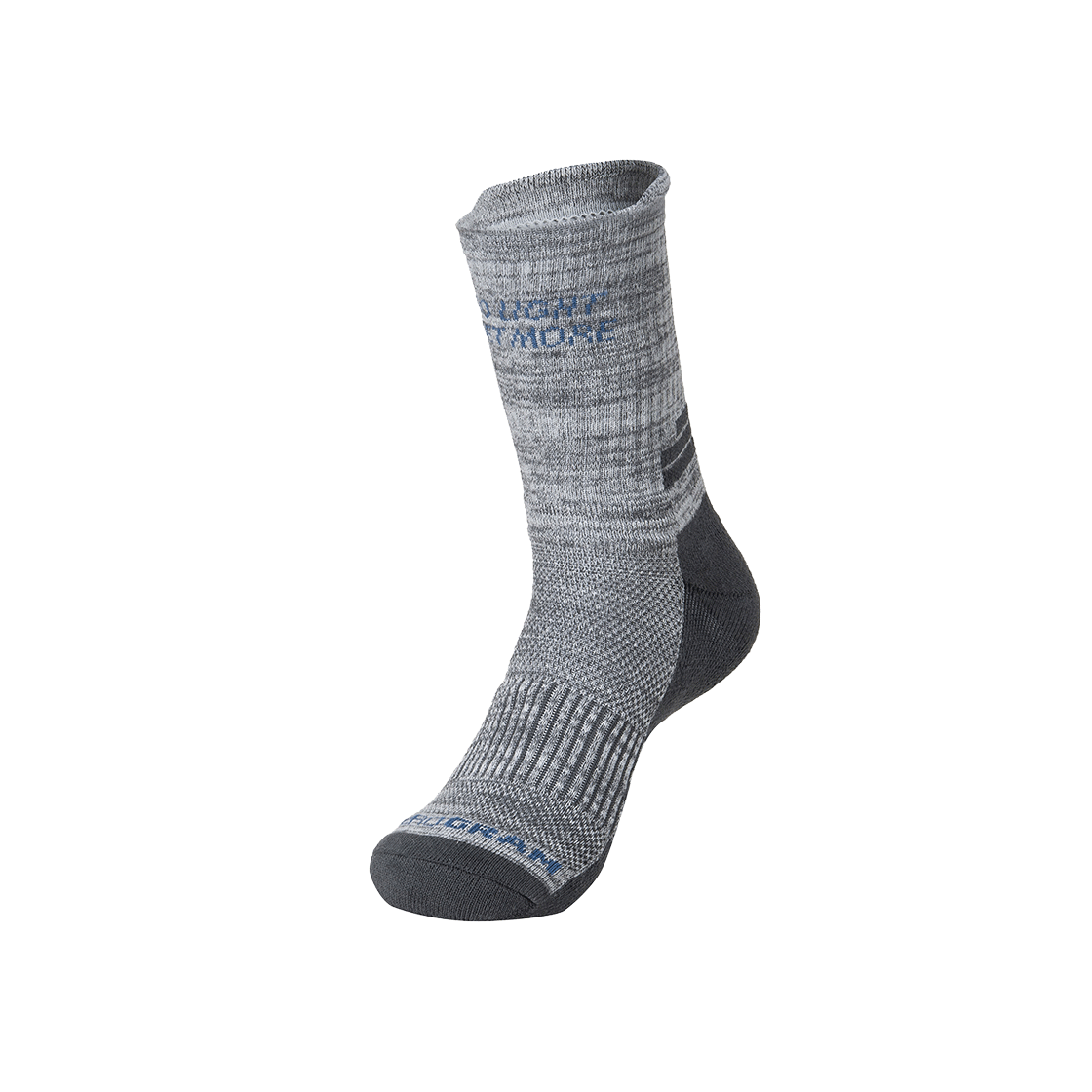 제로그램 트레일하이커 에어로쿨 퍼포먼스 삭스(Zerogram Trailhiker Aerocool Performance Socks Melange Gray) - 1